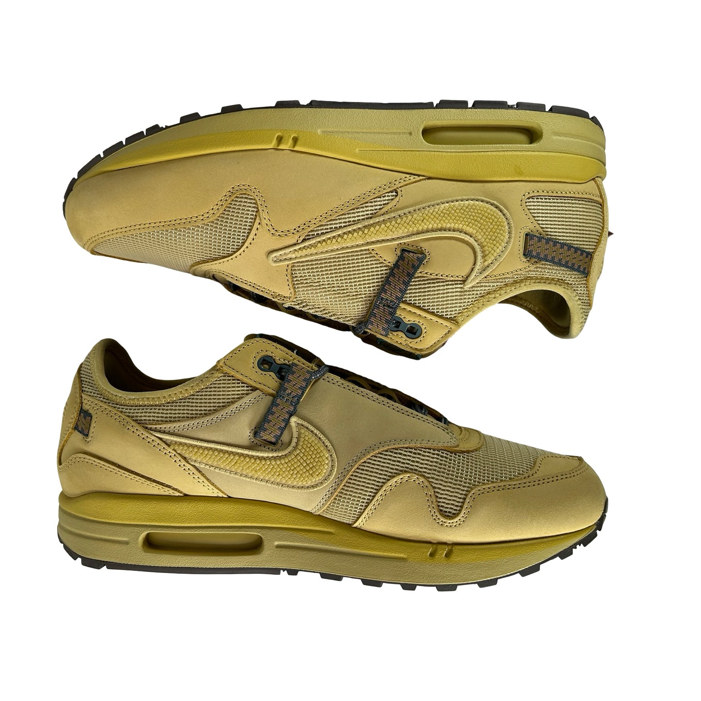 DO9392 700 Nike Air Max 1 Travis Scott Cactus Jack Saturn Gold [USED] - 12 M (Used2)