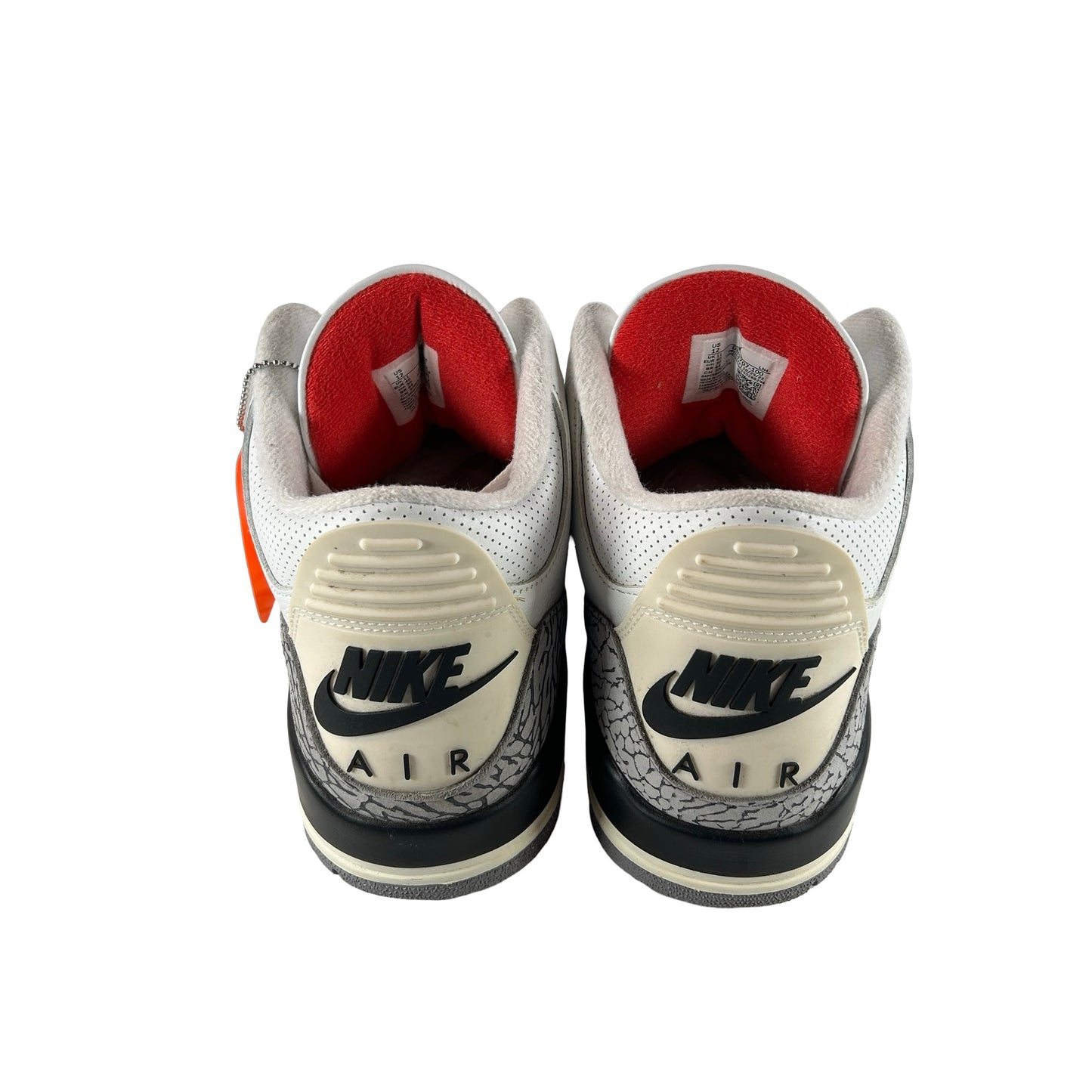 DN3707 100 Jordan 3 Retro White Cement Reimagined [USED] - 12 M (Used2) (Replace Box2)