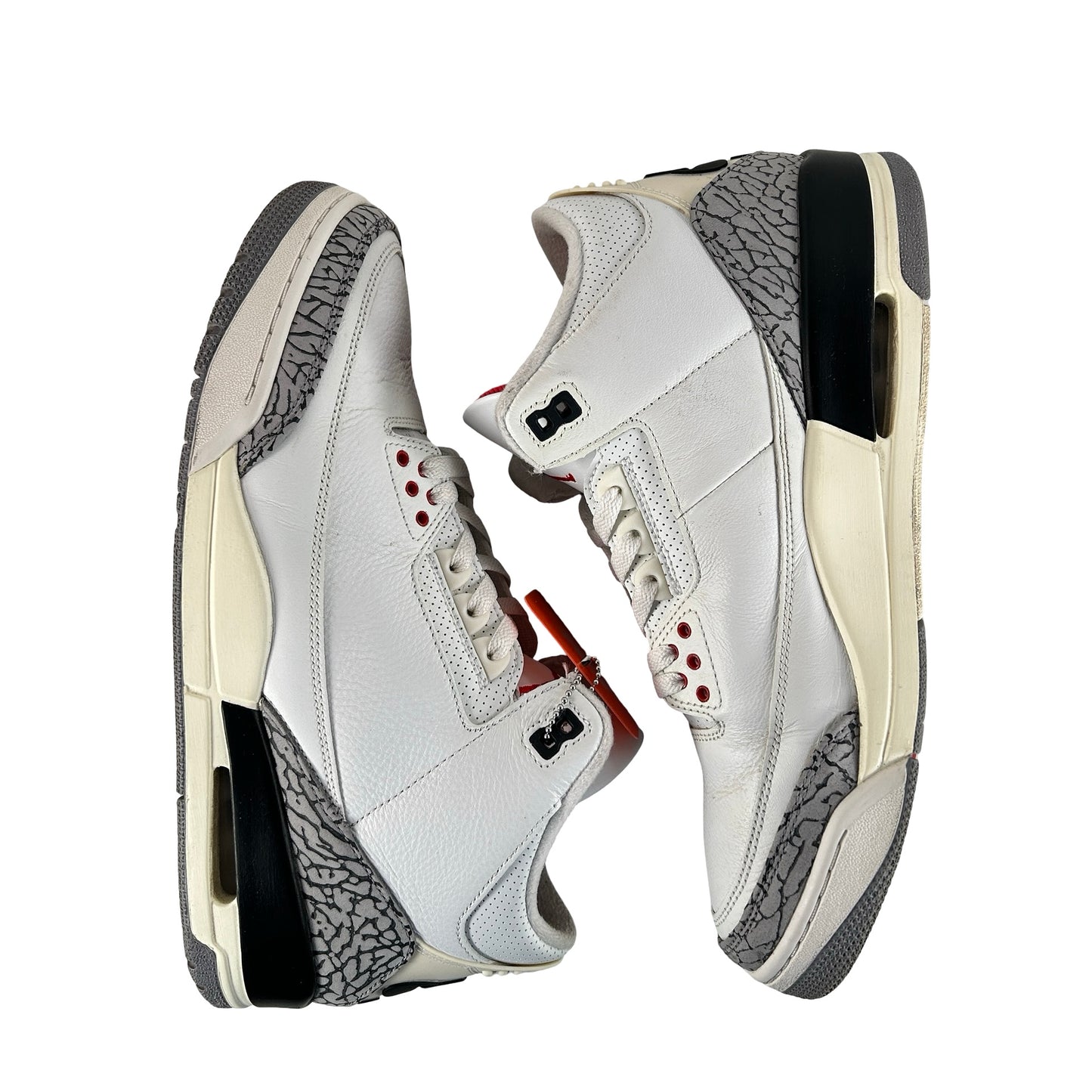 DN3707 100 Jordan 3 Retro White Cement Reimagined [USED] - 12 M (Used2) (Replace Box2)