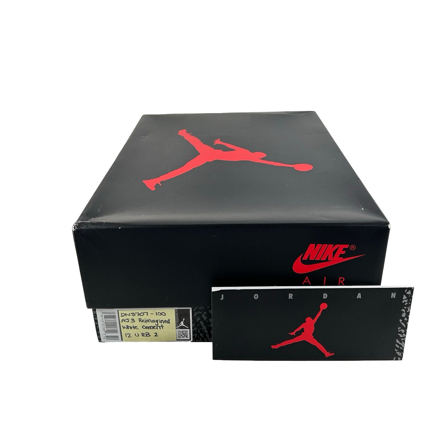 DN3707 100 Jordan 3 Retro White Cement Reimagined [USED] - 12 M (Used2) (Replace Box2)