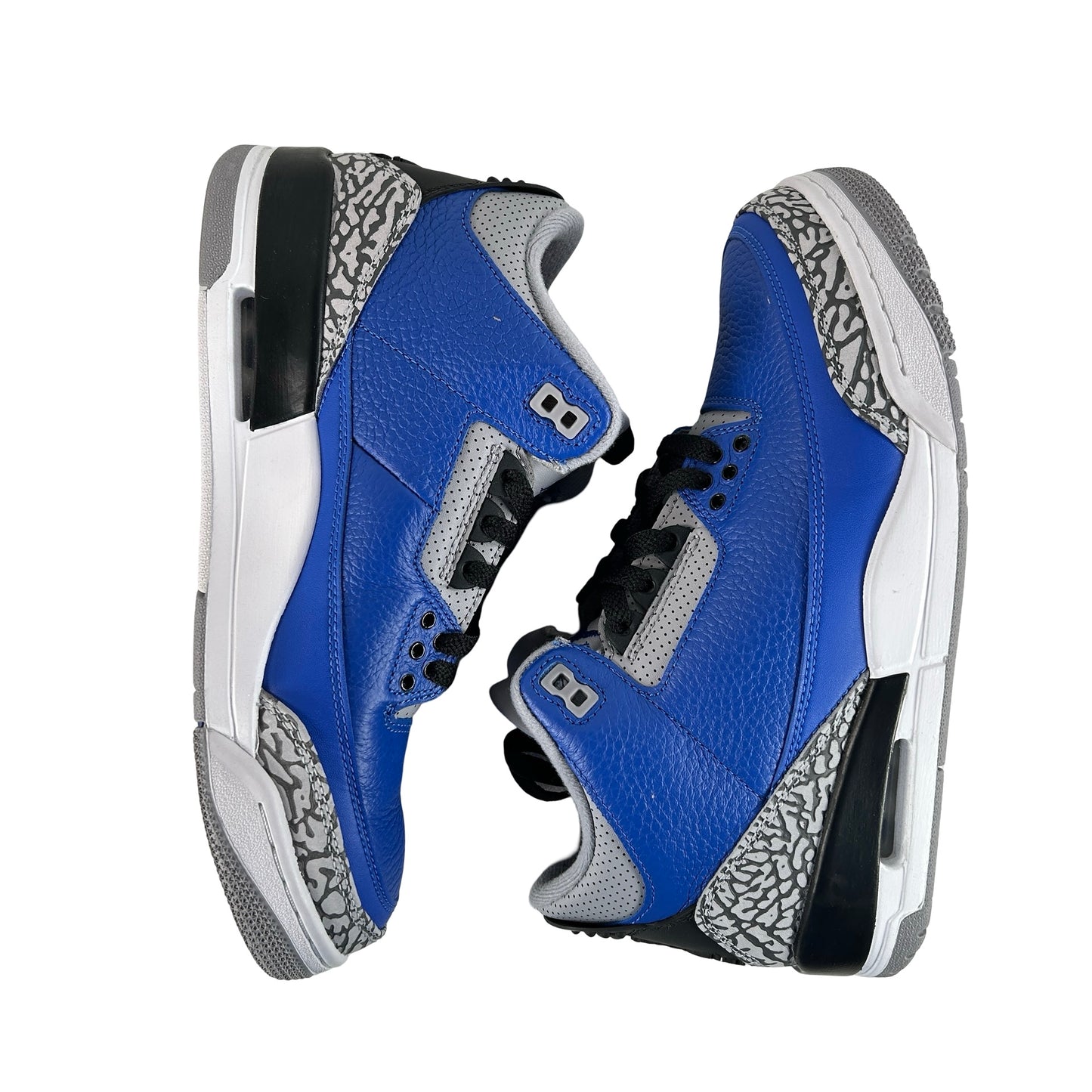 CT8532 400 Jordan 3 Retro Varsity Royal Cement [USED] - 8 M (Used)