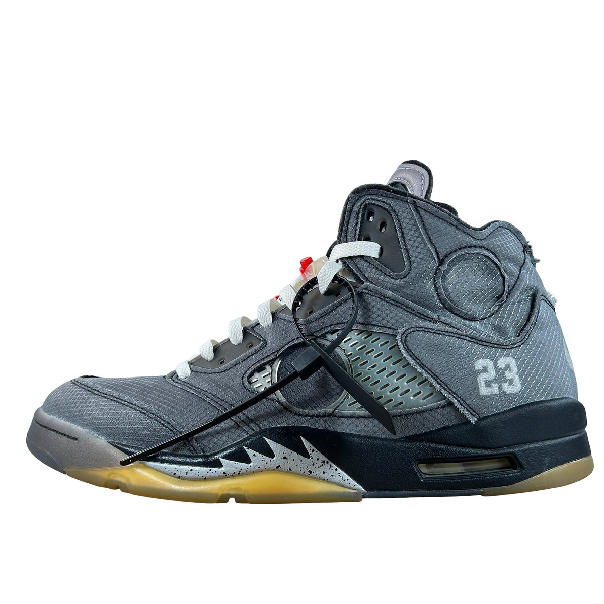 CT8480 001 Jordan 5 Off-White Black [USED] - 14 M (Used3)