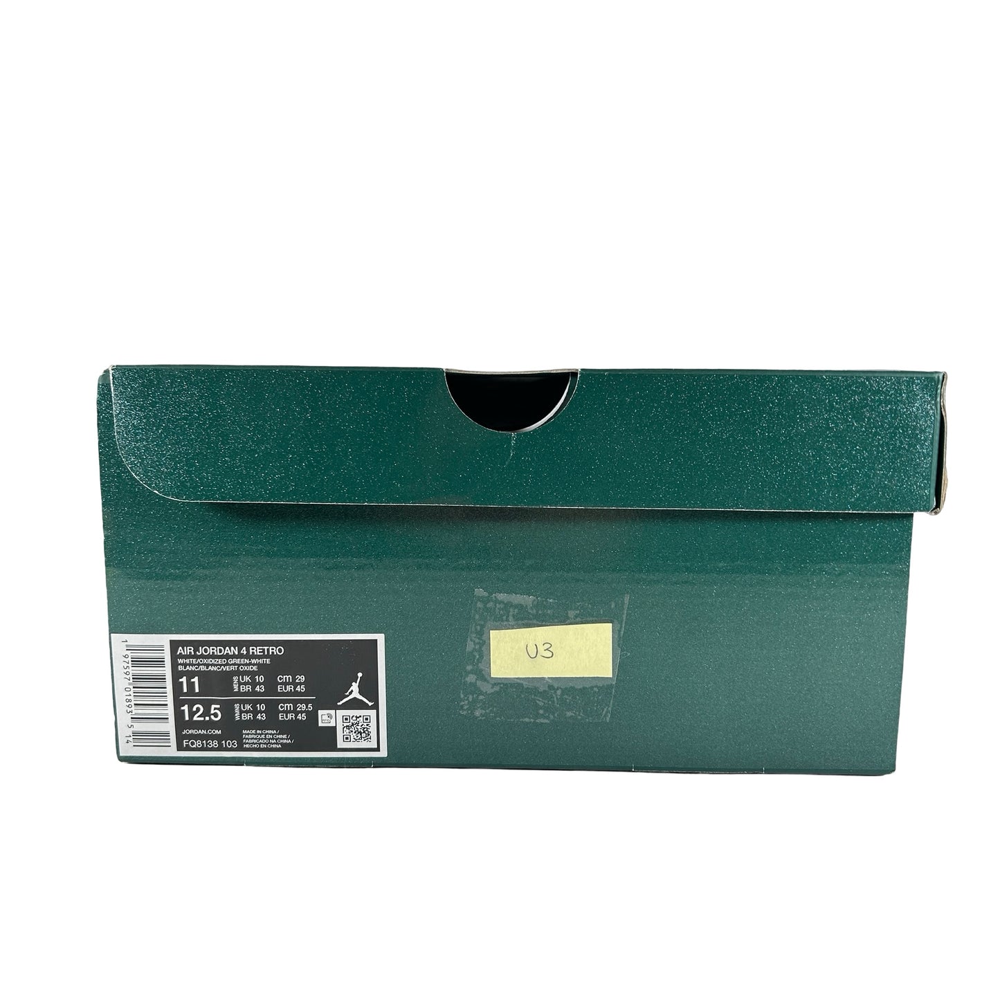 FQ8138 103 Jordan 4 Retro Oxidized Green [USED] - 11 M (Used3)