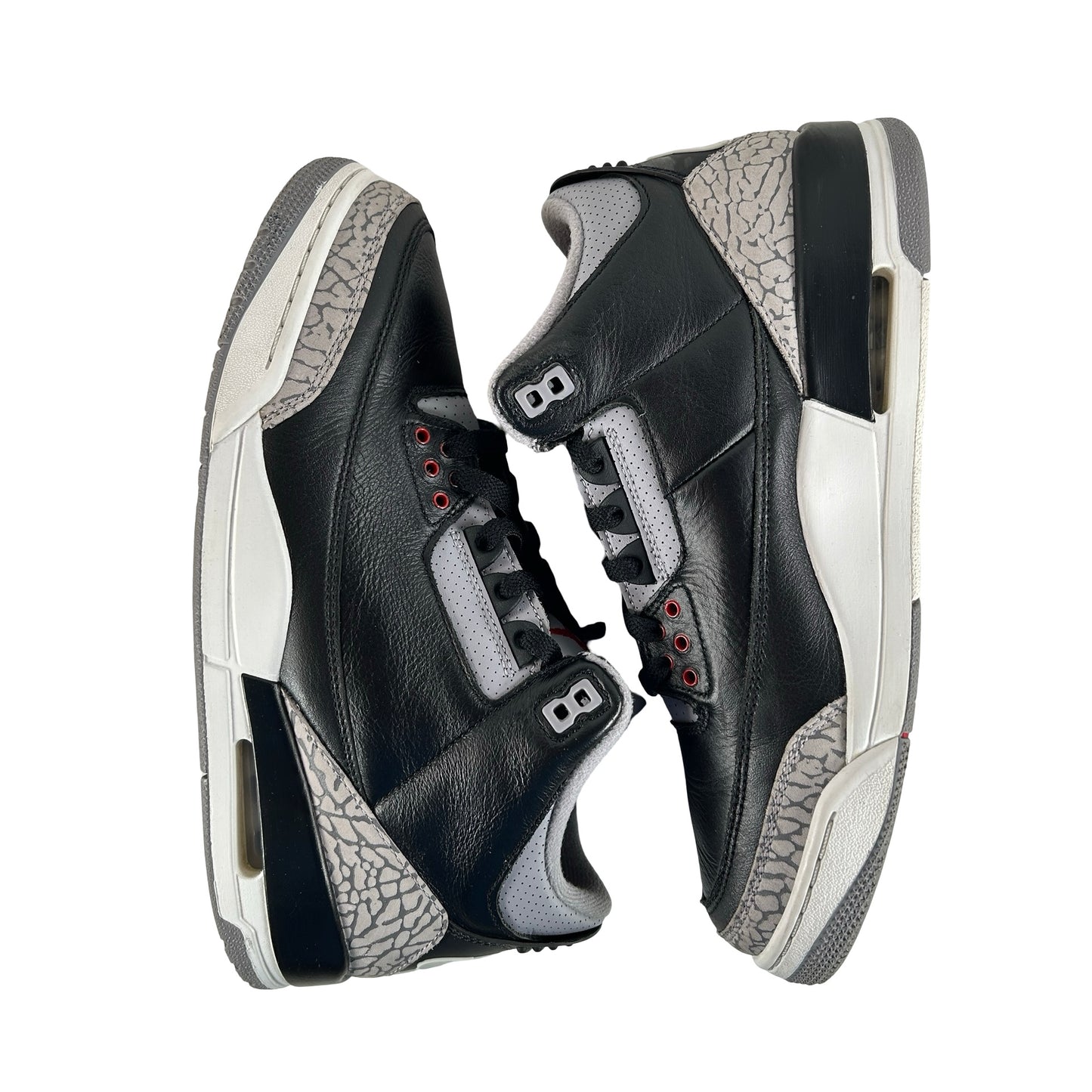 DN3707 010 Jordan 3 Retro Black Cement Reimagined (2024) [USED] - 9.5 M (Used17))
