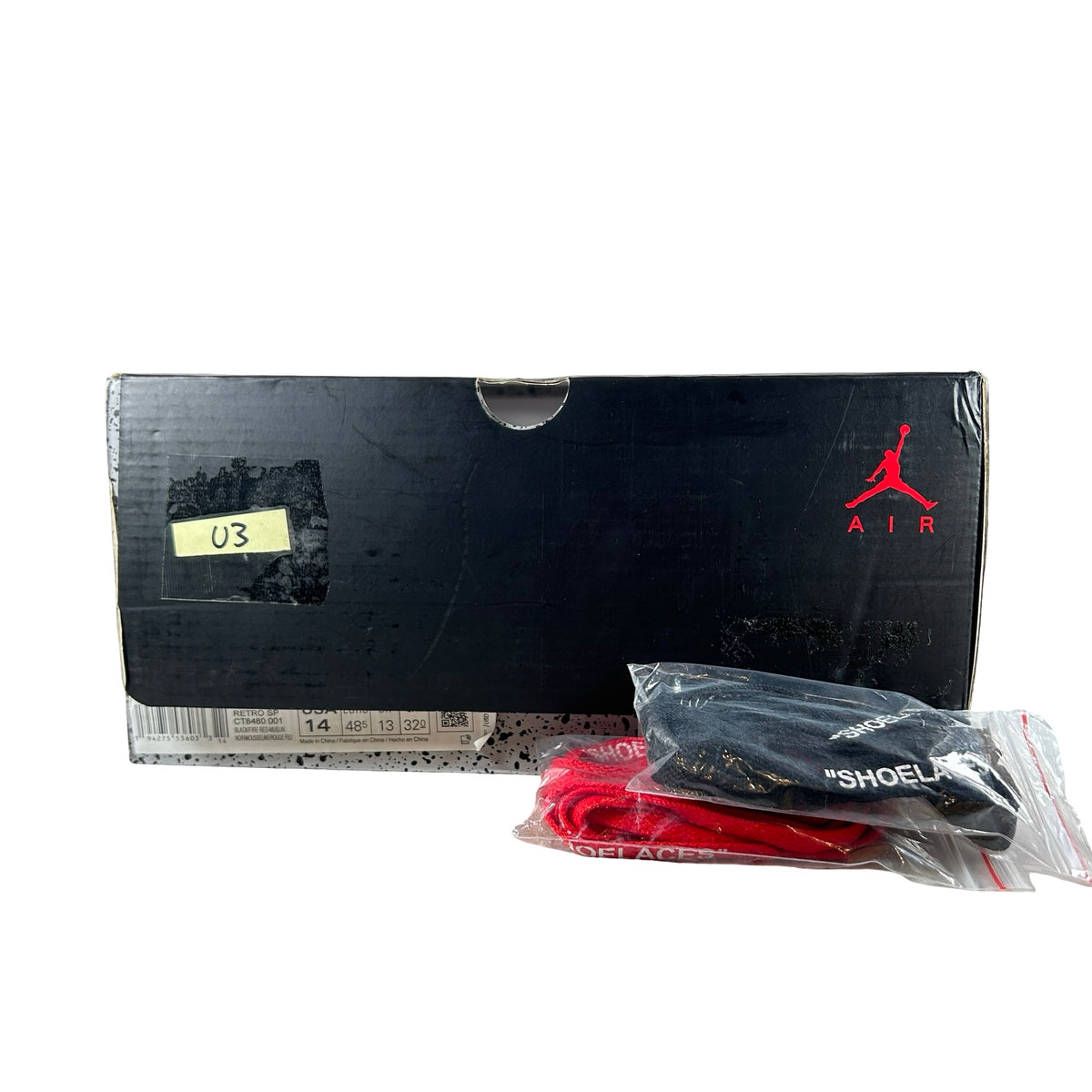 CT8480 001 Jordan 5 Off-White Black [USED] - 14 M (Used3)