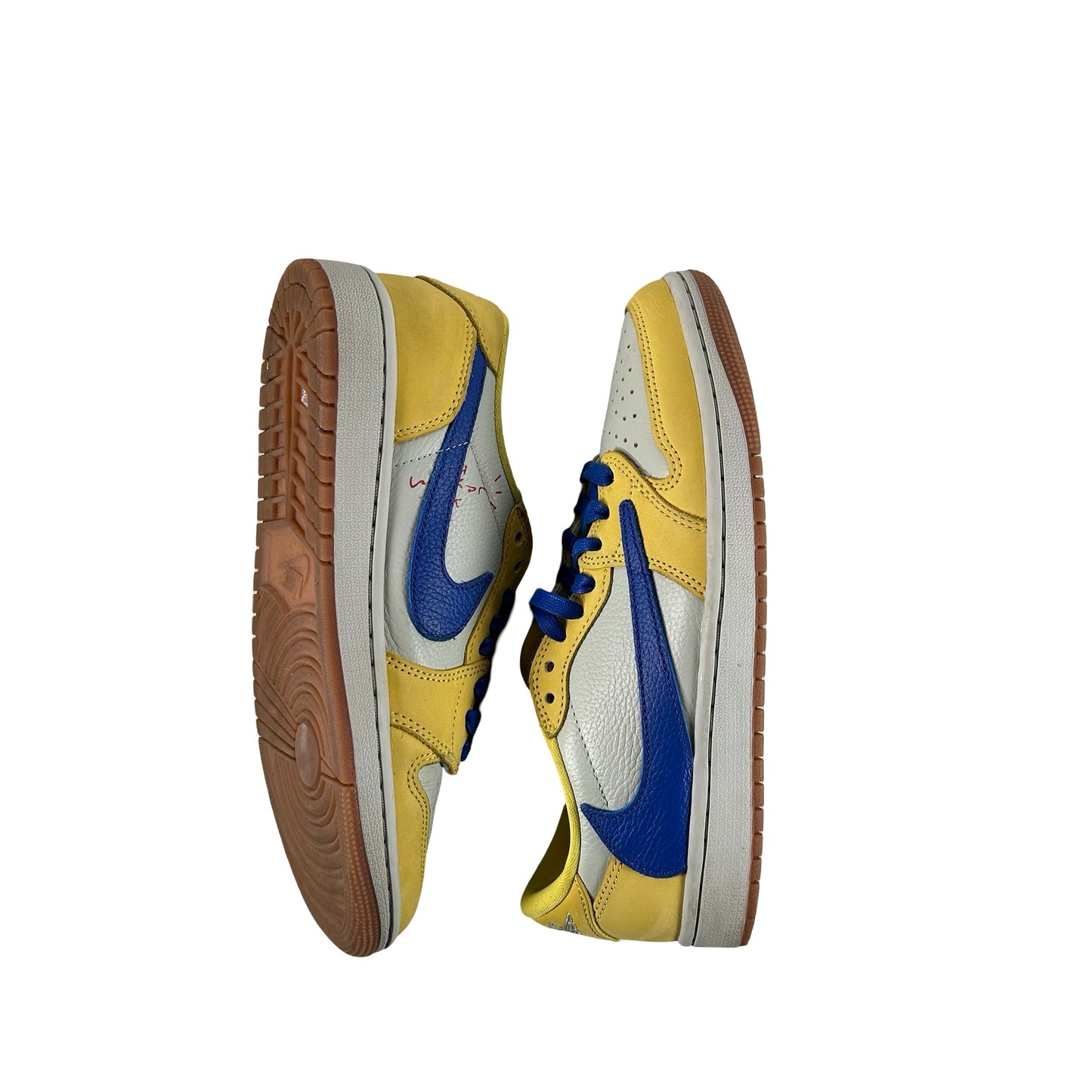 DZ4137 700 Jordan 1 Retro Low OG SP Travis Scott Canary (Women's) [USED] - 8 W (Used2) (No Box2)
