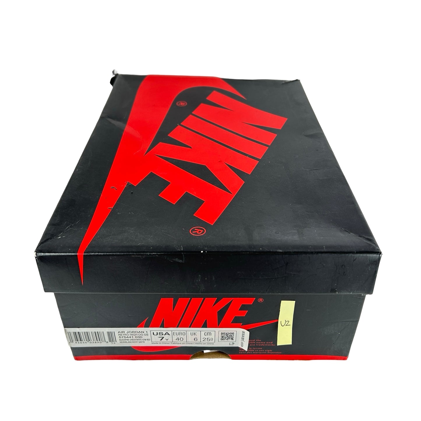 575441 030 Jordan 1 Retro High Pine Green Black (GS) [USED] - 7 Y (Used2)