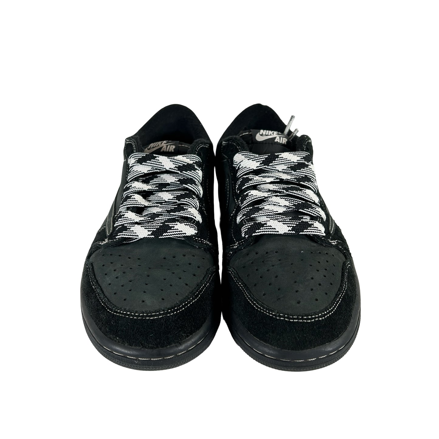 DM7866 001 Jordan 1 Retro Low OG Travis Scott Black Phantom [USED] - 10 M (Used) (Replace Box) (No Sleeve)