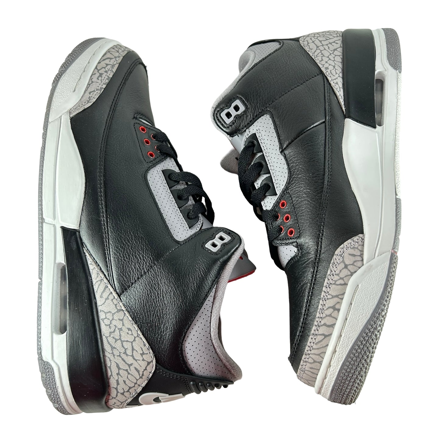 DN3707 010 Jordan 3 Retro OG Black Cement (2024) [USED] - 10.5 M (Used9)