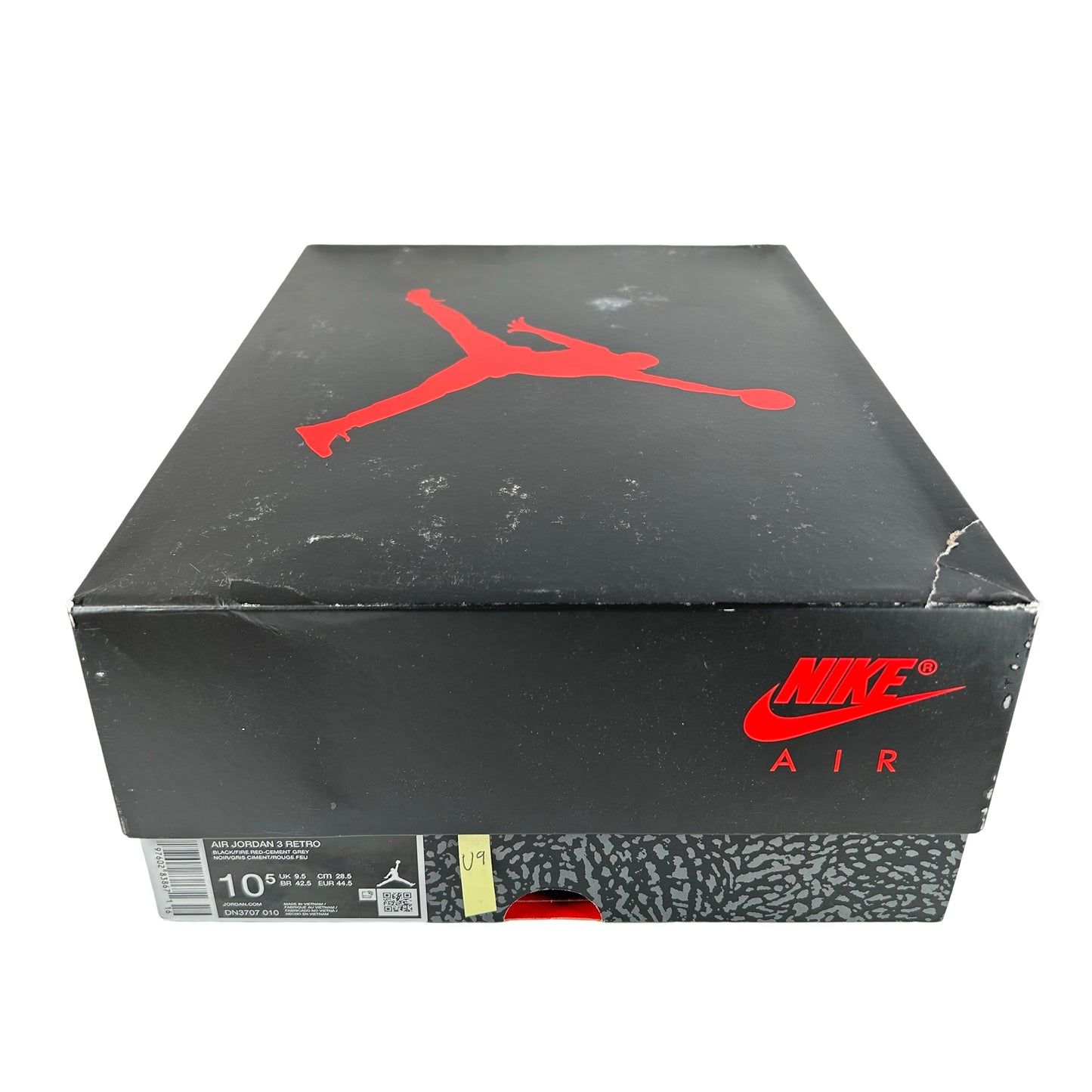 DN3707 010 Jordan 3 Retro OG Black Cement (2024) [USED] - 10.5 M (Used9)