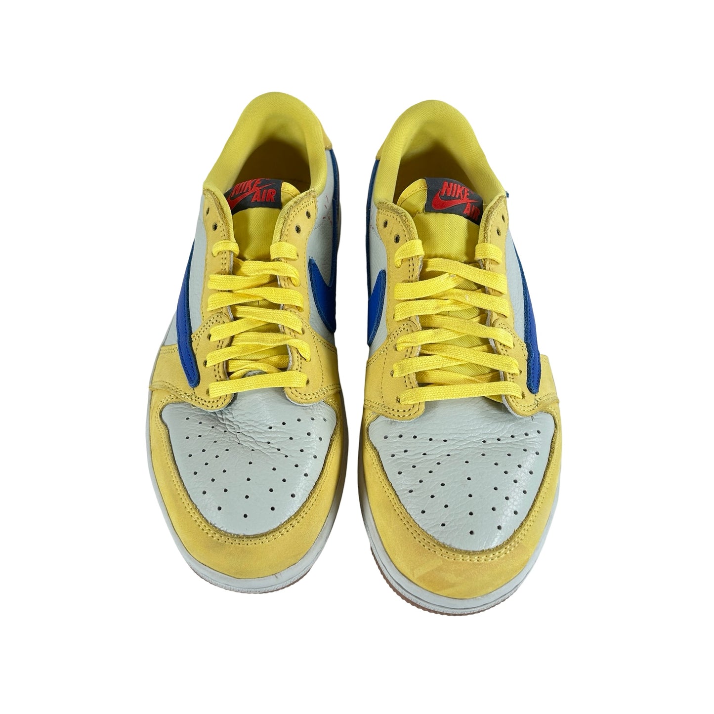 DZ4137 700 Jordan 1 Retro Low OG SP Travis Scott Canary (Women's) [USED] - 9.5 W (Used4)