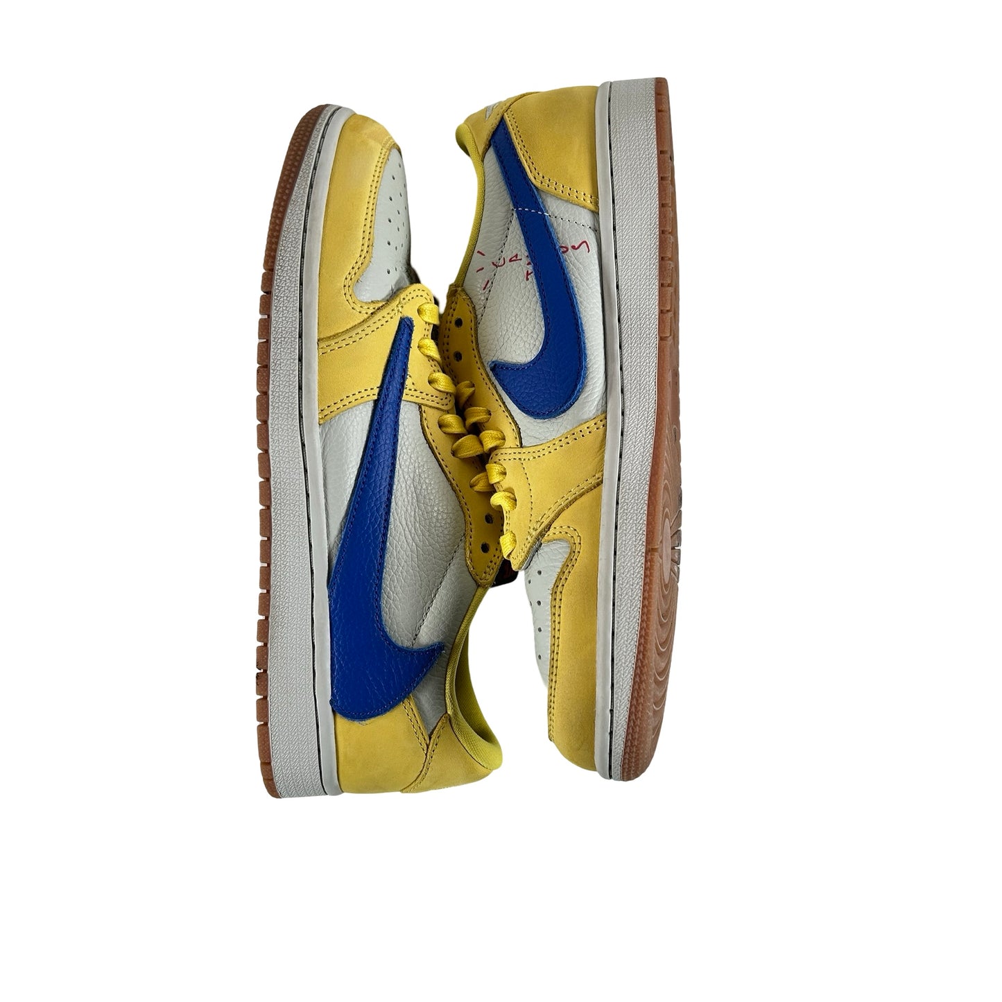 DZ4137 700 Jordan 1 Retro Low OG SP Travis Scott Canary (Women's) [USED] - 9.5 W (Used4)