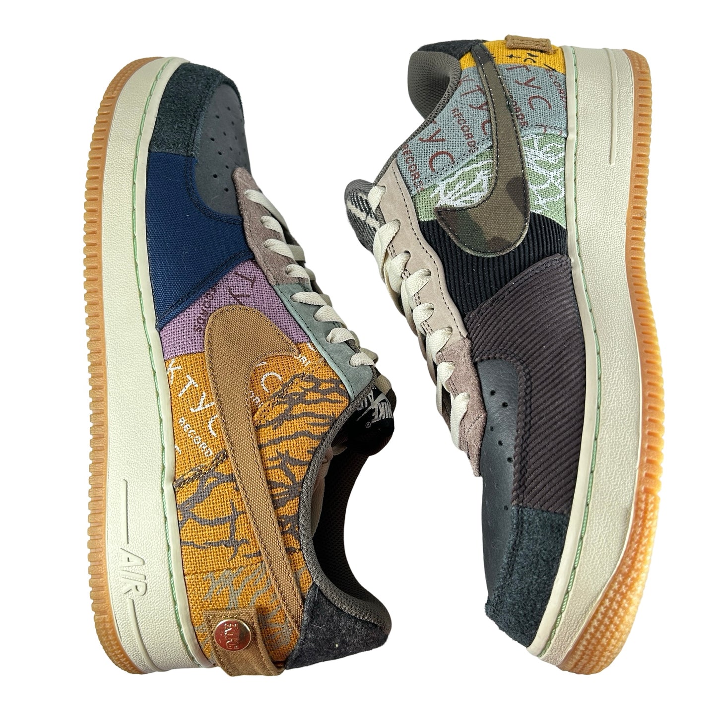 CN2405 900 Nike Air Force 1 Low Travis Scott Cactus Jack [USED] - 11.5 M (Used2)