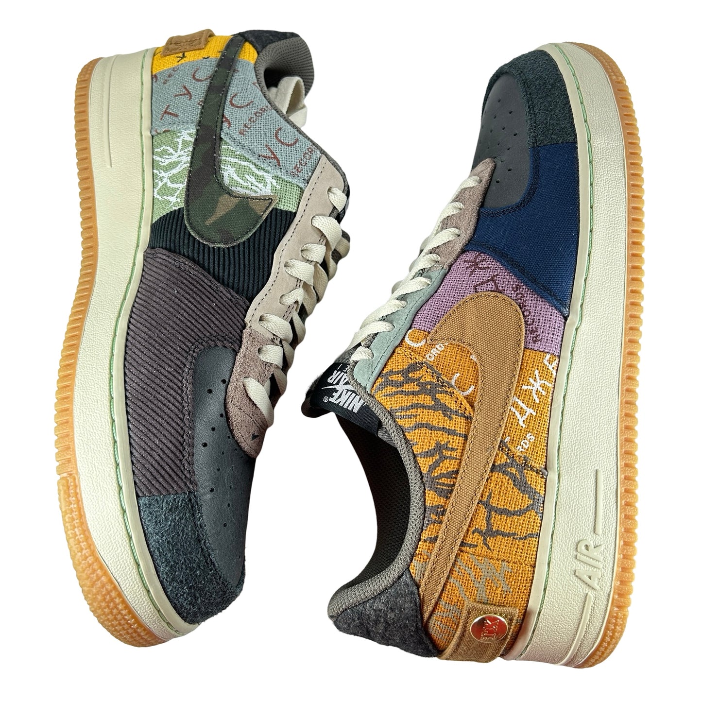 CN2405 900 Nike Air Force 1 Low Travis Scott Cactus Jack [USED] - 11.5 M (Used2)