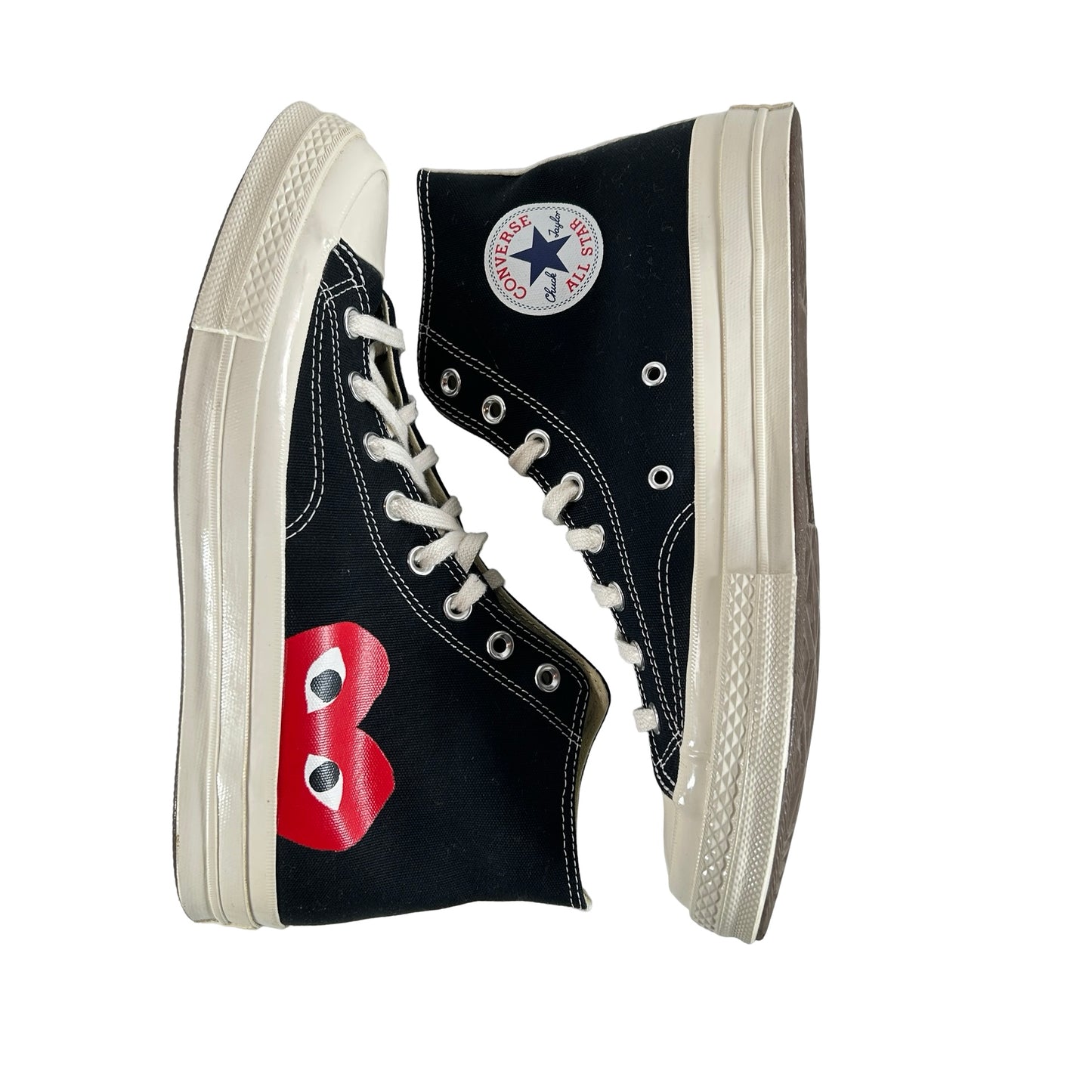 150204C Converse Chuck Taylor All Star 70 Hi CDG Black [USED] - 10 M (Used)