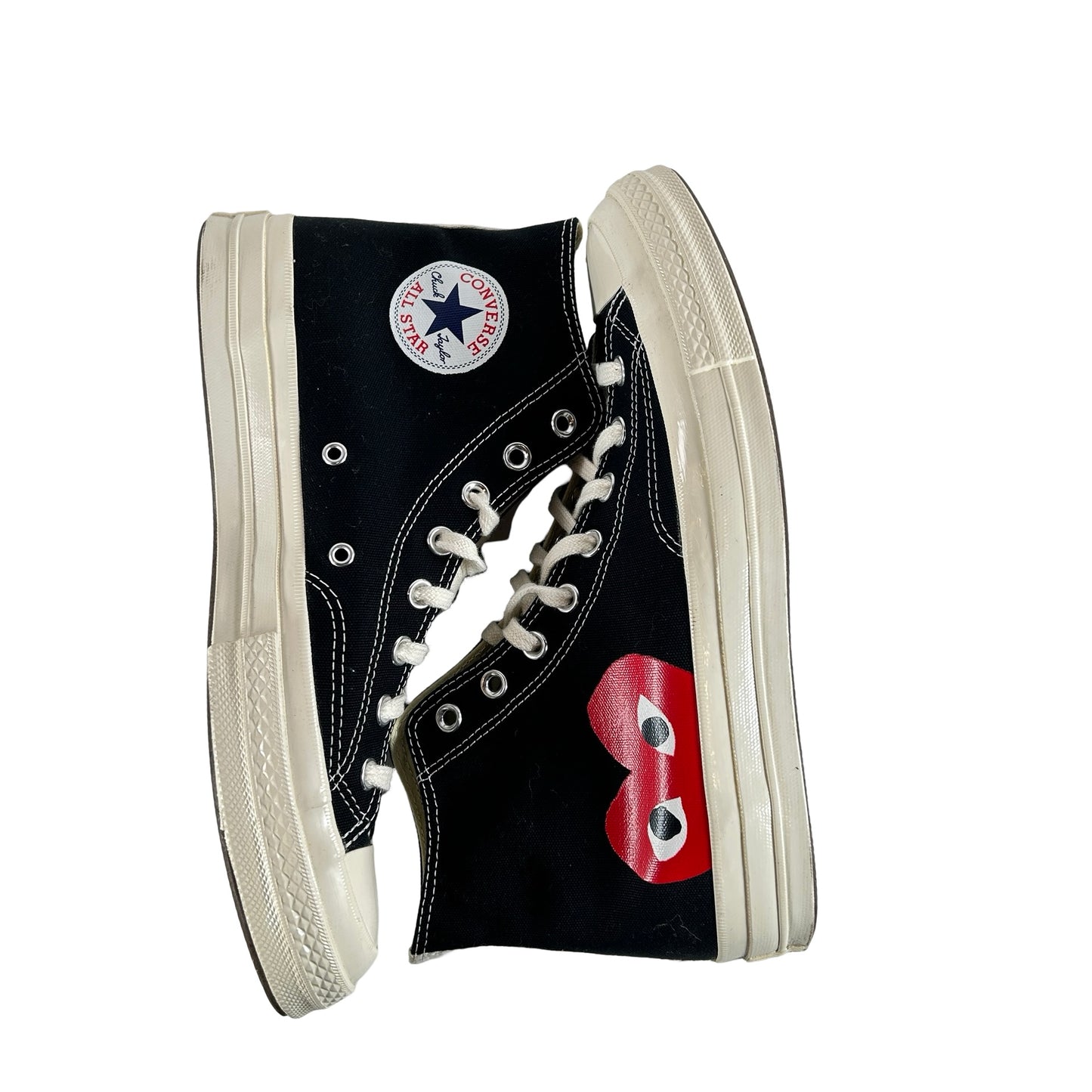 150204C Converse Chuck Taylor All Star 70 Hi CDG Black [USED] - 10 M (Used)