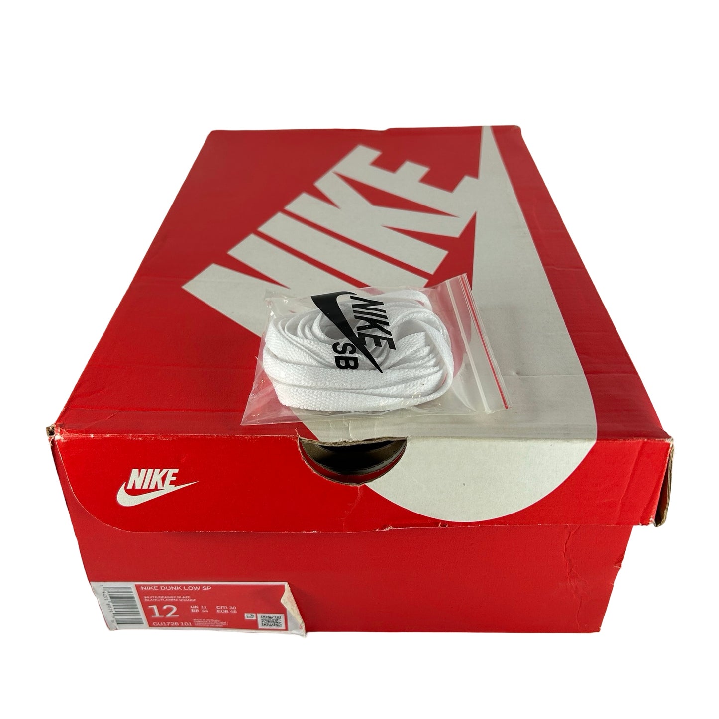 CU1726 101 Nike Dunk Low SP Syracuse [USED] - 12 M (Used)