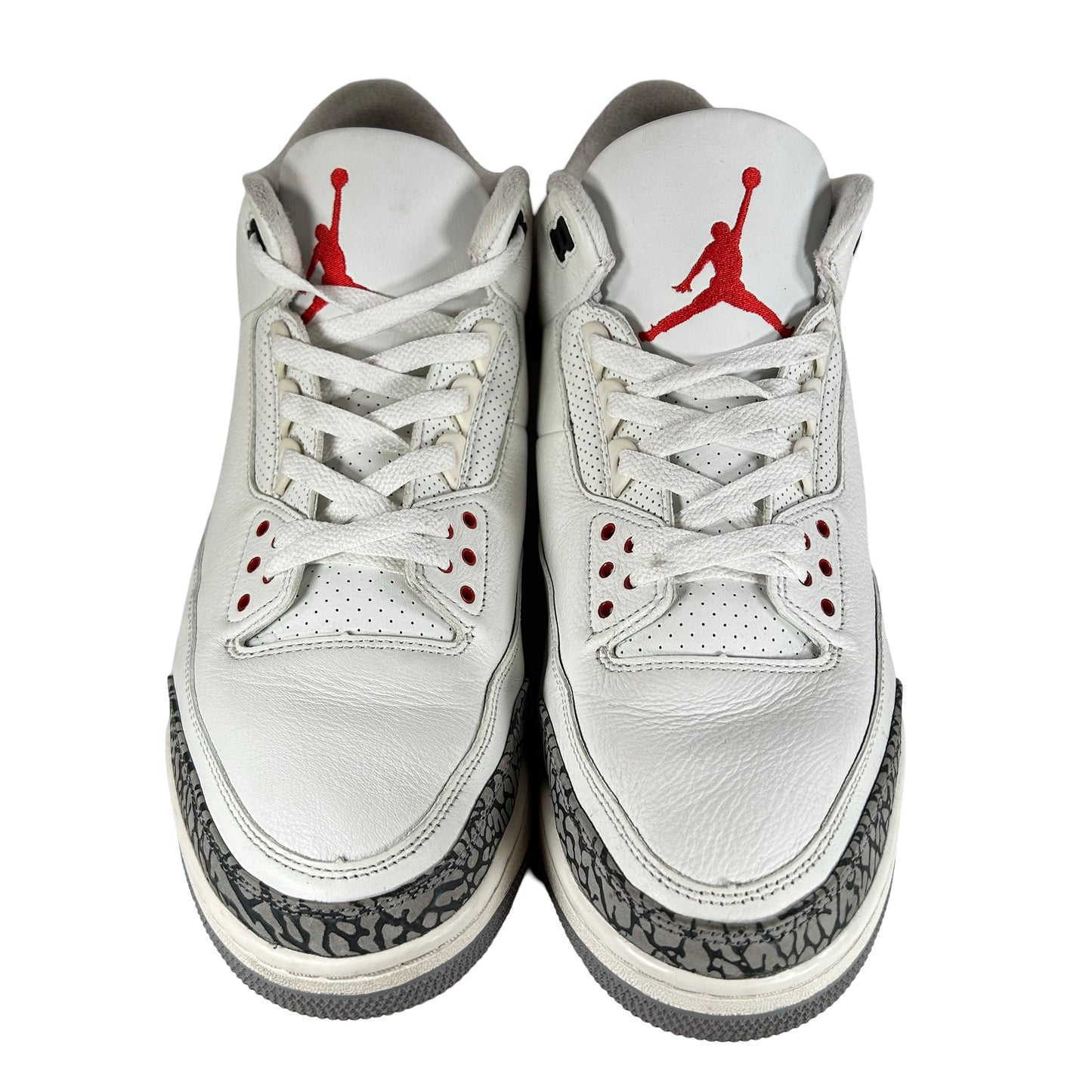 DN3707 100 Jordan 3 Retro White Cement Reimagined [USED] - 13 M (Used) (No Box3)