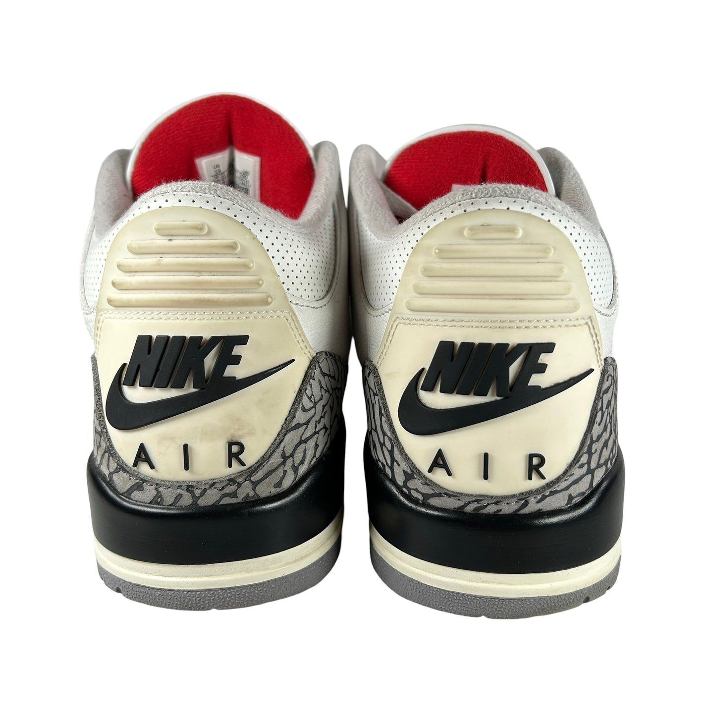 DN3707 100 Jordan 3 Retro White Cement Reimagined [USED] - 13 M (Used) (No Box3)