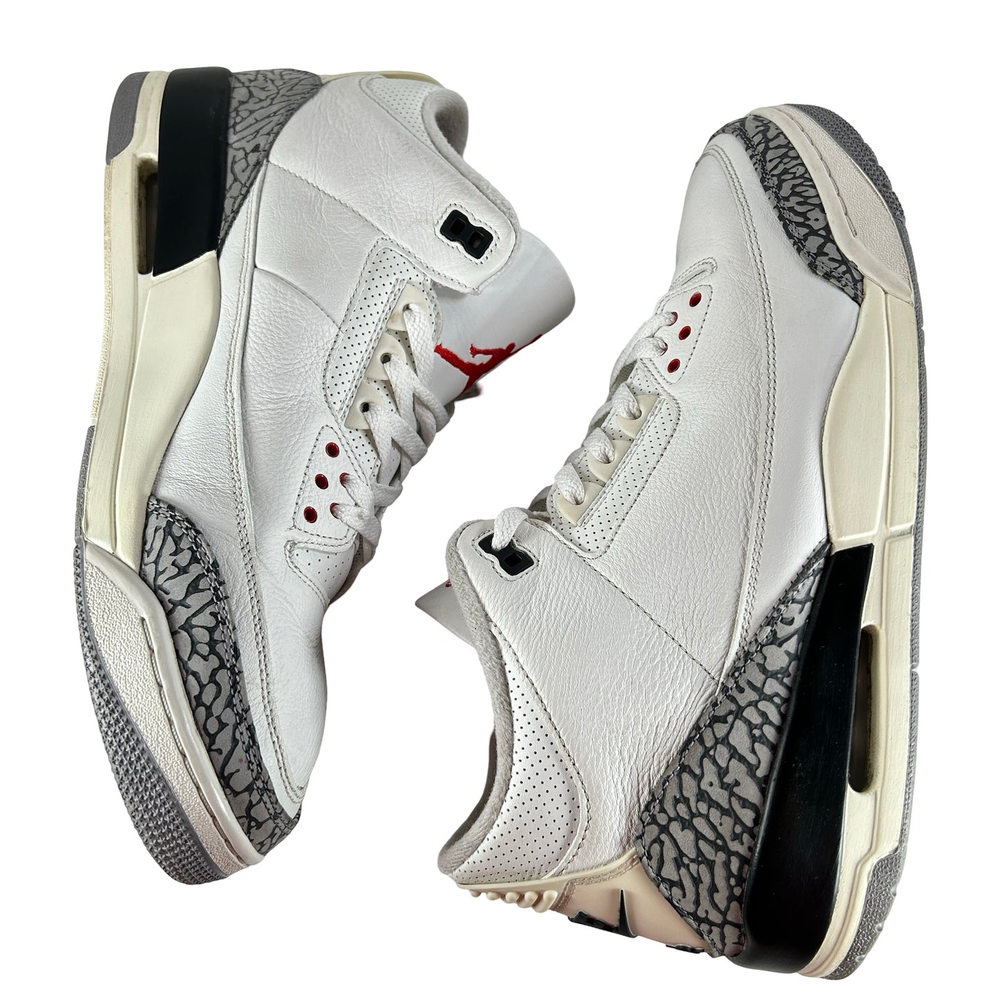DN3707 100 Jordan 3 Retro White Cement Reimagined [USED] - 13 M (Used) (No Box3)