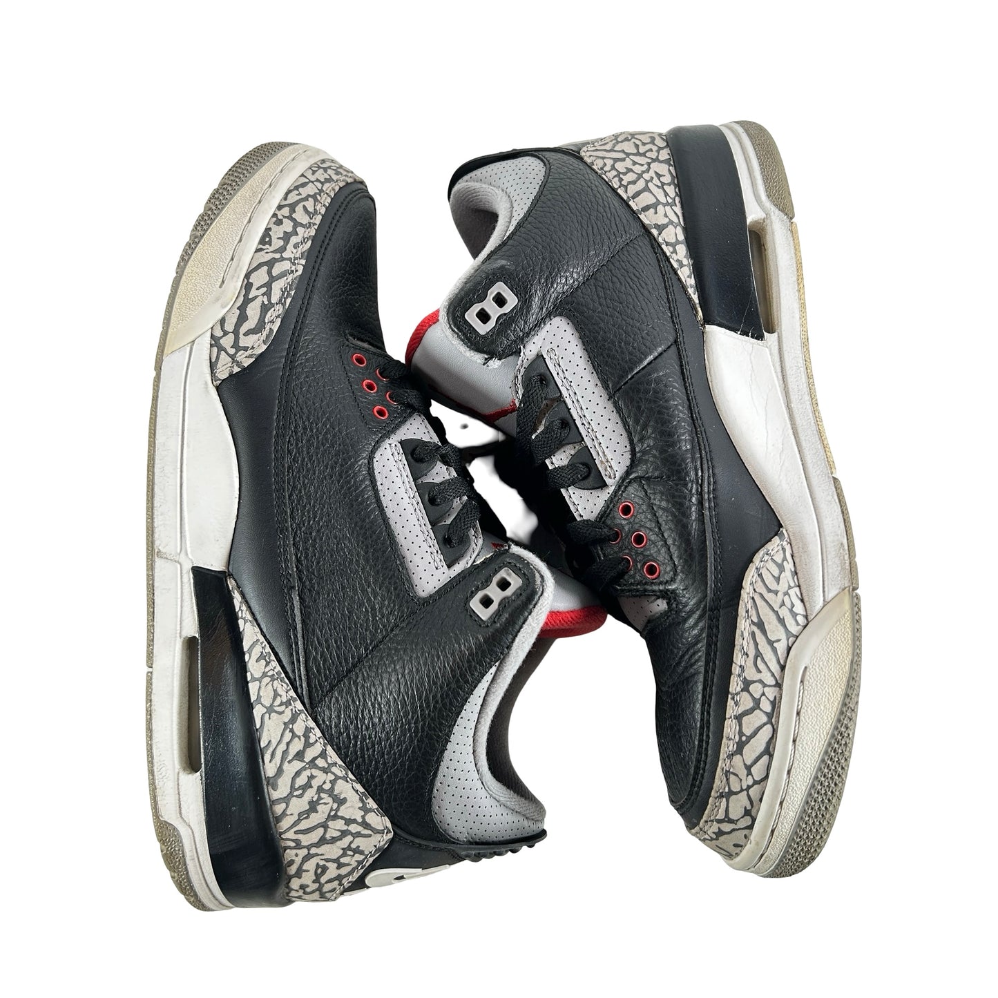 854262 001 Jordan 3 Black Cement 2018 [USED] - 10 M (Used4) (No Box4)