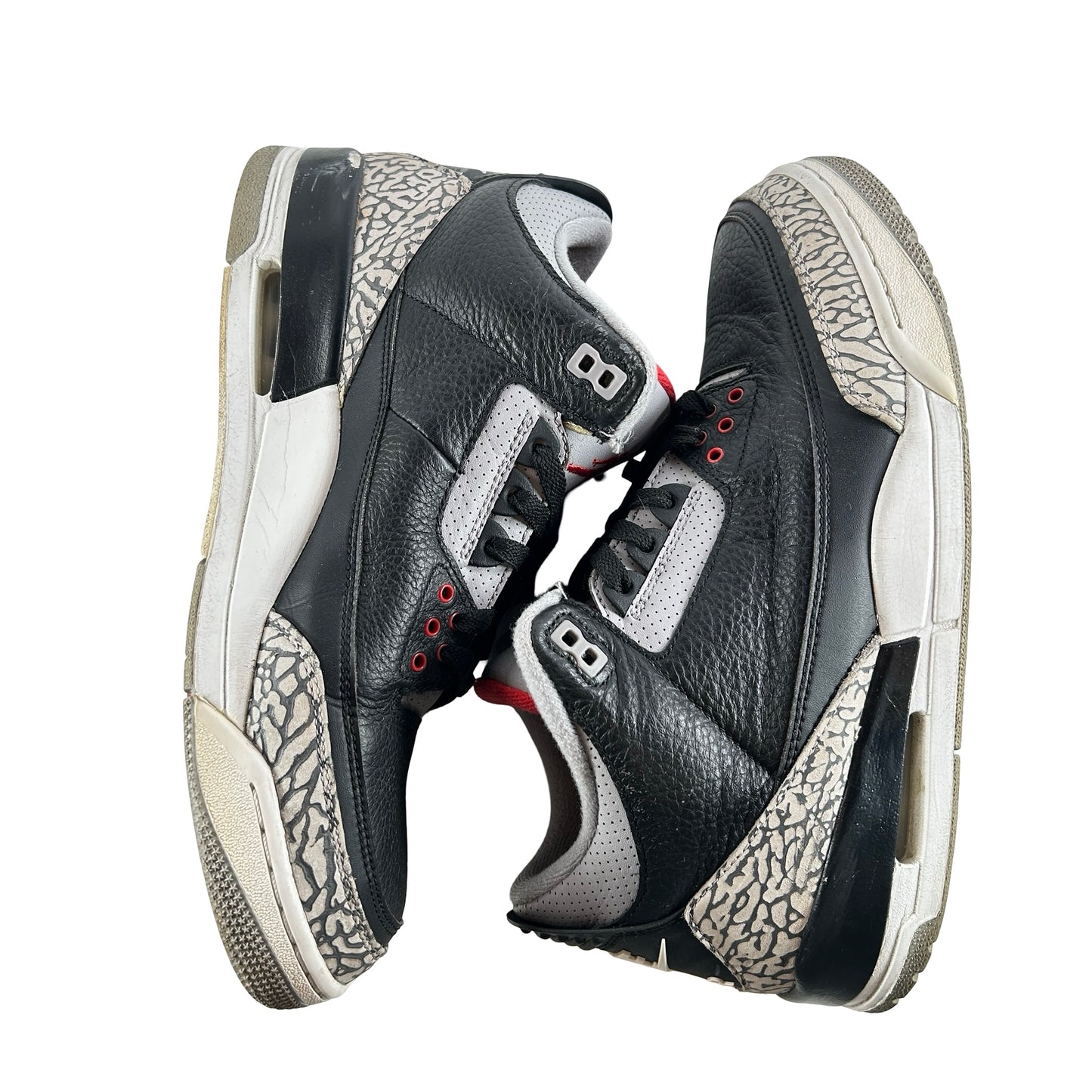 854262 001 Jordan 3 Black Cement 2018 [USED] - 10 M (Used4) (No Box4)