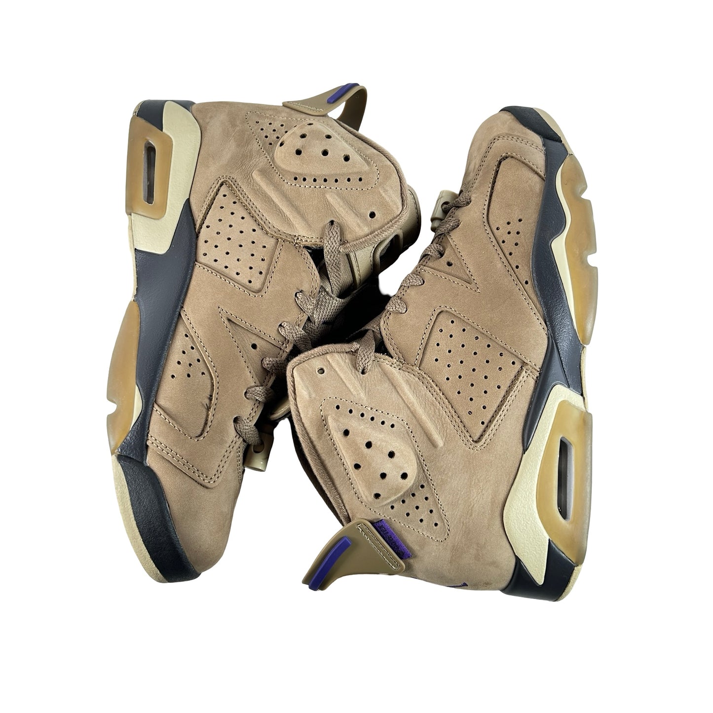 FD1643 300 Jordan 6 Retro Gore-Tex Brown Kelp (Women's) [USED] - 10 W (Used) (Replace Box)