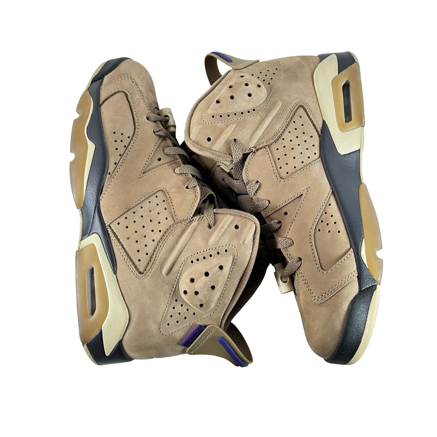 FD1643 300 Jordan 6 Retro Gore-Tex Brown Kelp (Women's) [USED] - 10 W (Used) (Replace Box)