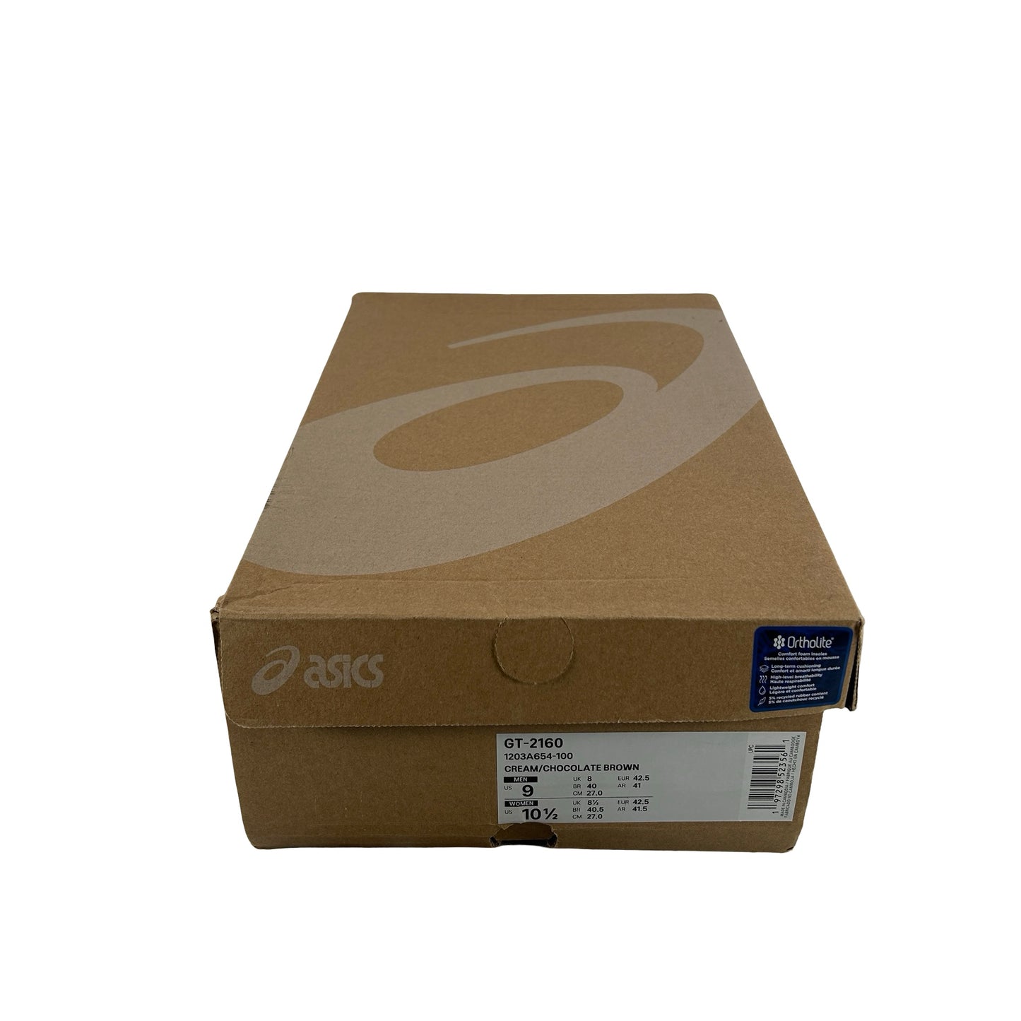 1203A654 100 ASICS GT-2160 Above the Clouds Chocolate Brown [USED] - 9 M (Used)