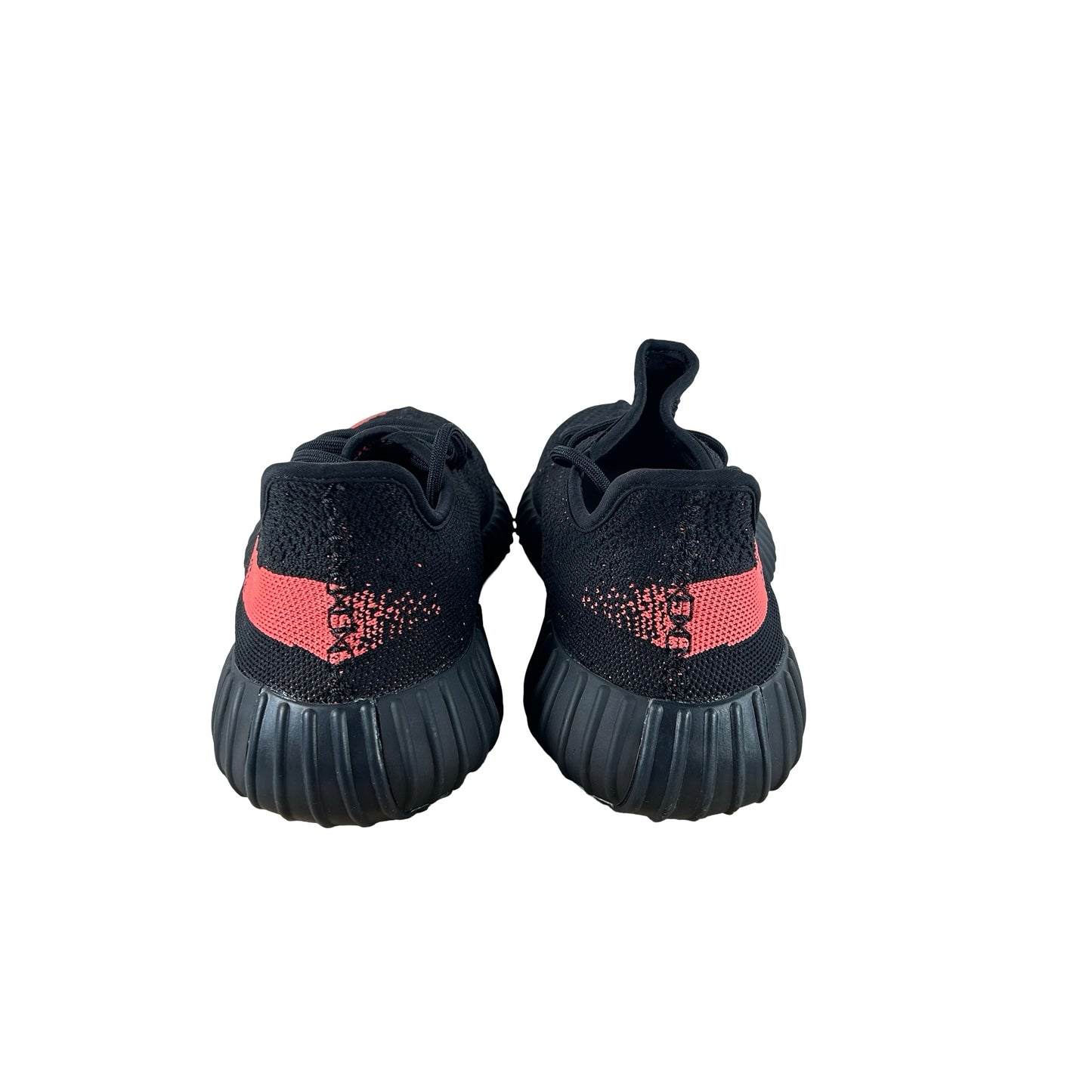 BY9612 Yeezy Boost 350 V2 Core Black Red [USED] - 9 M (Used2)