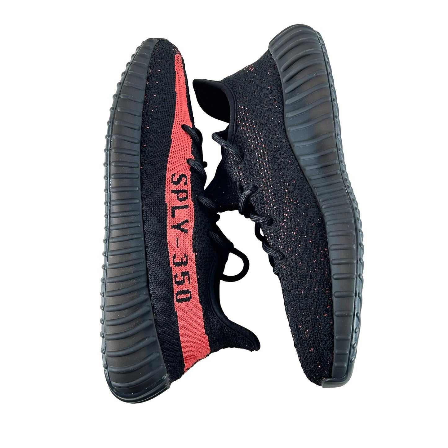 BY9612 Yeezy Boost 350 V2 Core Black Red [USED] - 9 M (Used2)