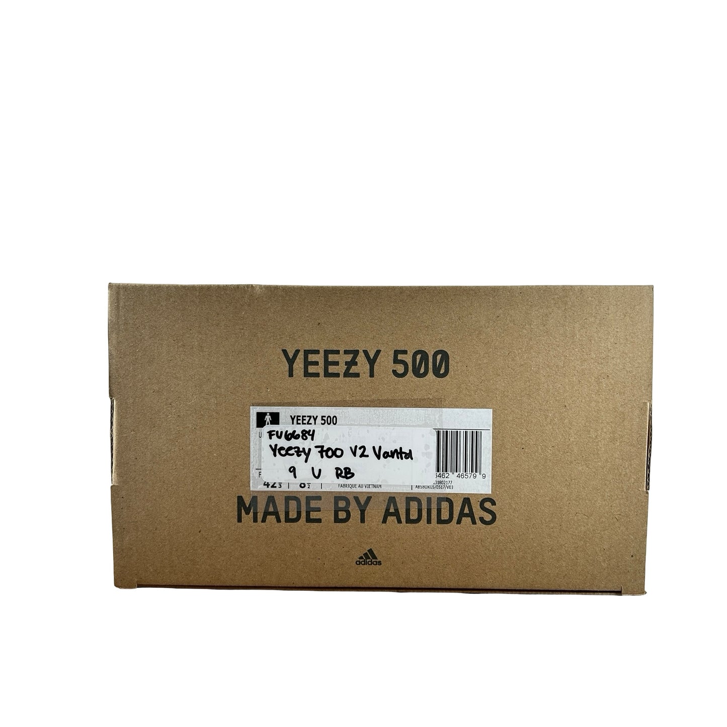 FU6684 Adidas Yeezy Boost 700 V2 Vanta [USED] - 9 M (Used) (Replace Box)