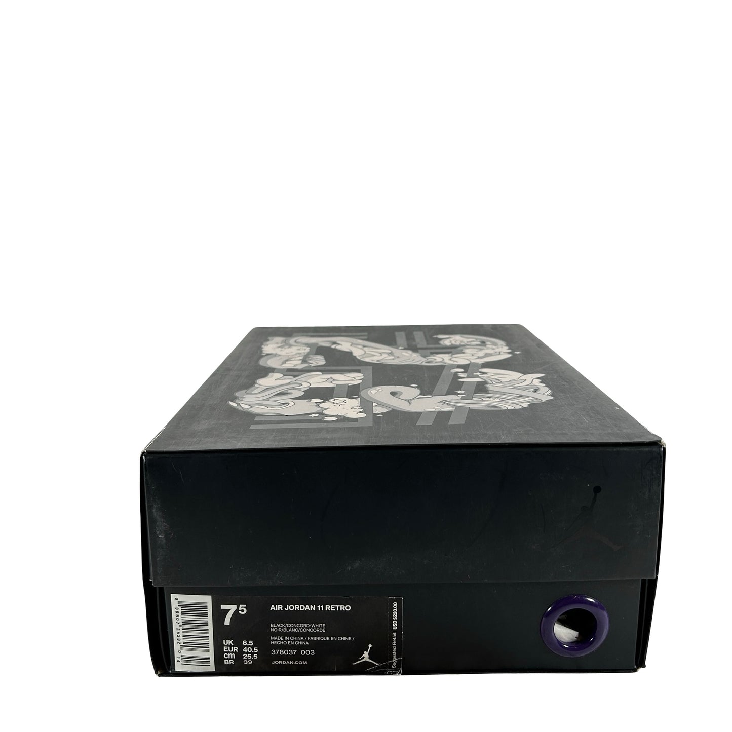 378037 003 Jordan 11 Space Jam (2016) [USED] - 7.5 M (Used)
