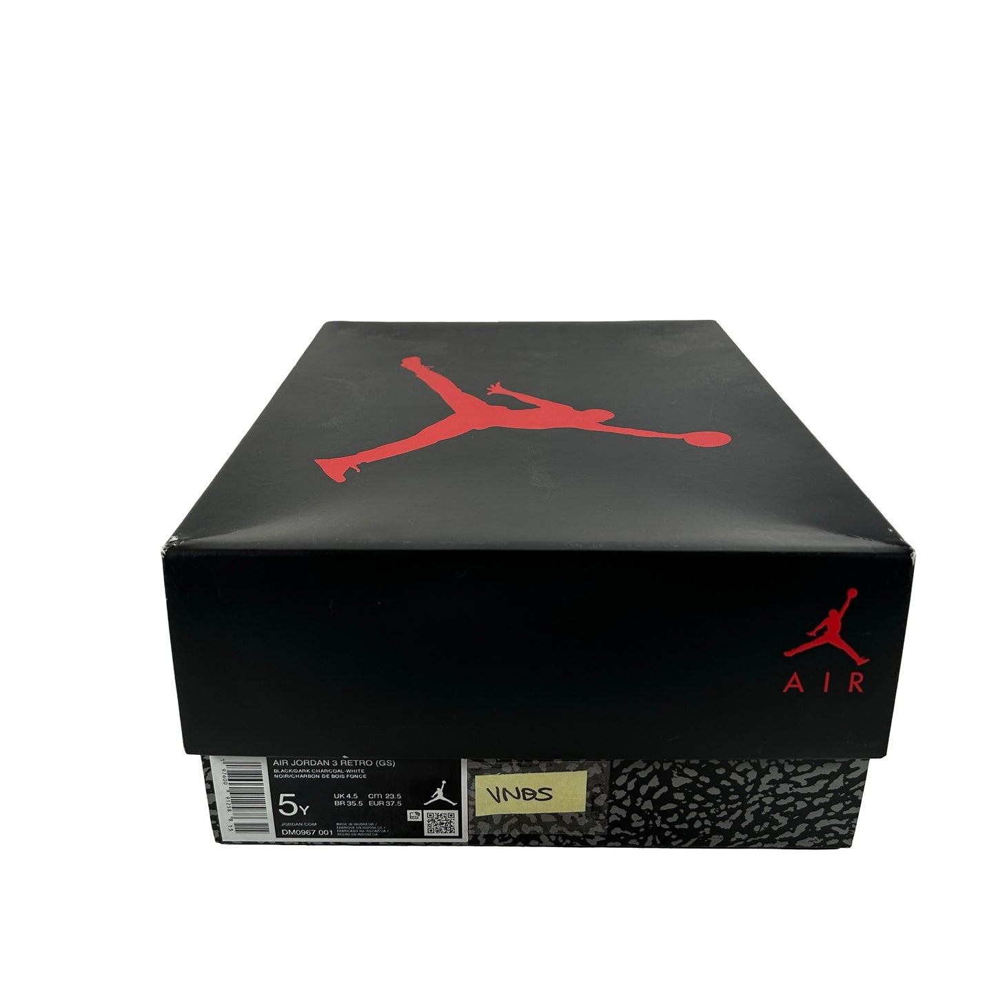 DM0967 001 Jordan 3 Retro Black Cat (2025) (GS) [USED] - 5 Y (VNDS)