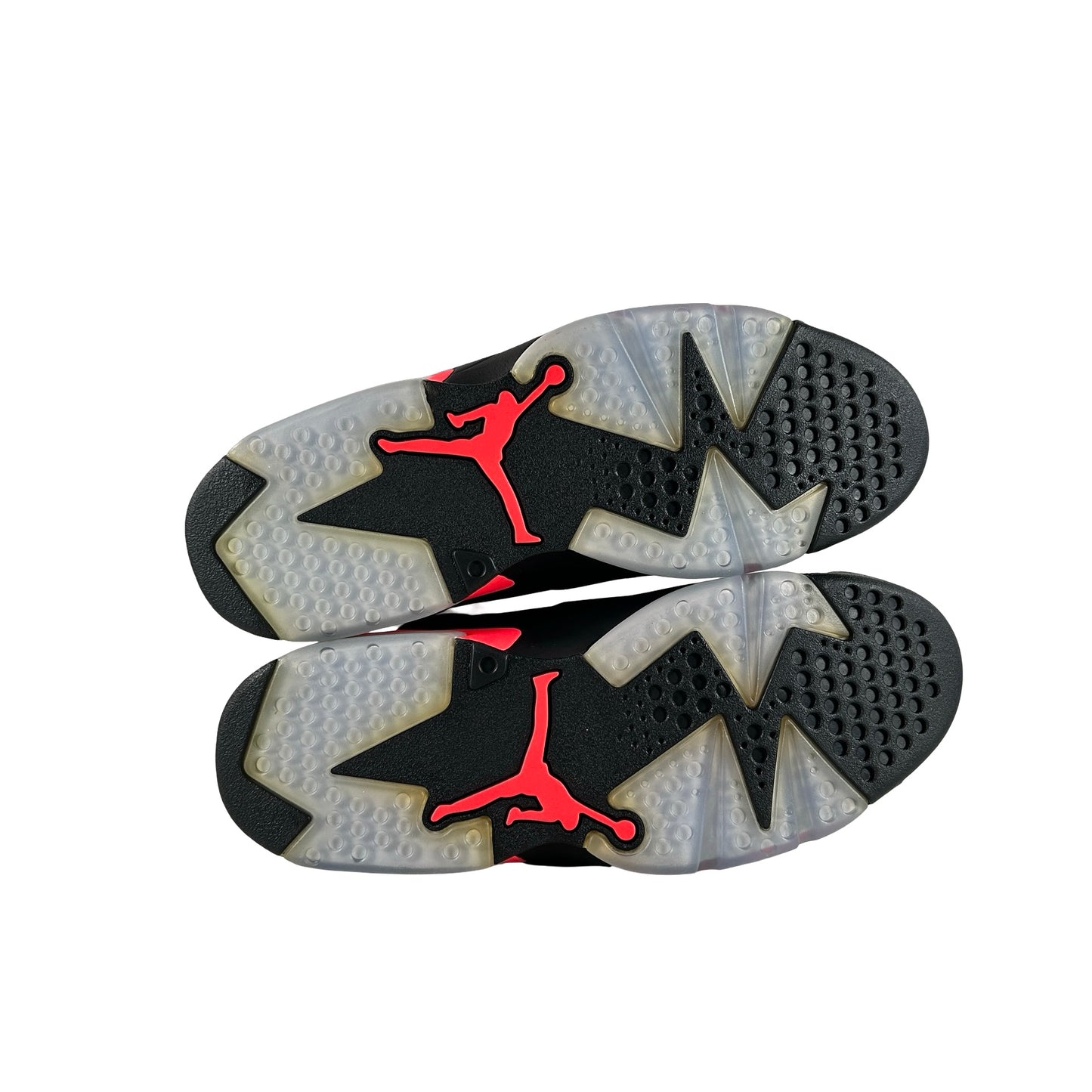 384664 023 Jordan 6 Retro Infrared Black (2014) [CONDITIONAL] - 8 M (Yellowing)