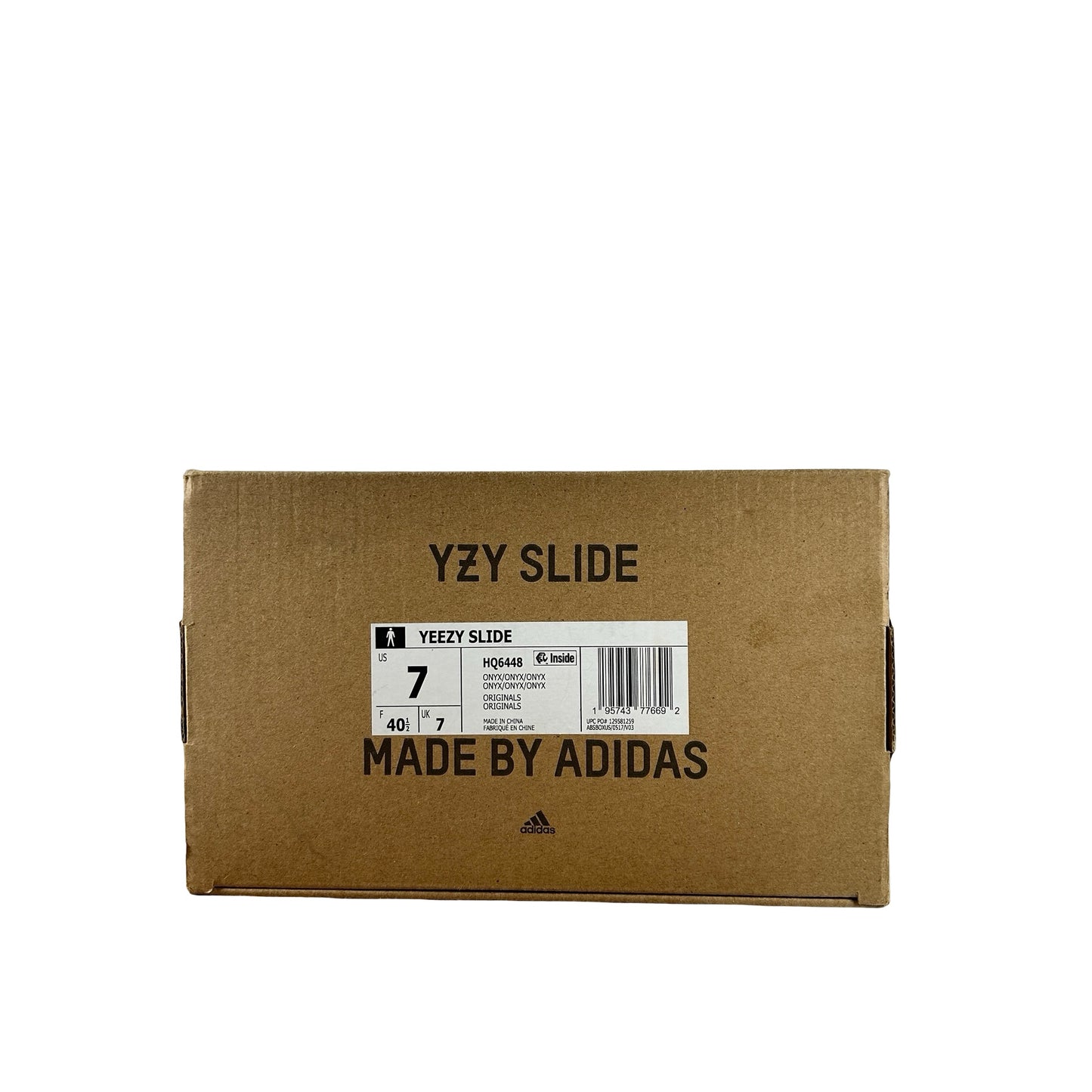 HQ6448 adidas Yeezy Slide Onyx [USED] - 7 M (Used)
