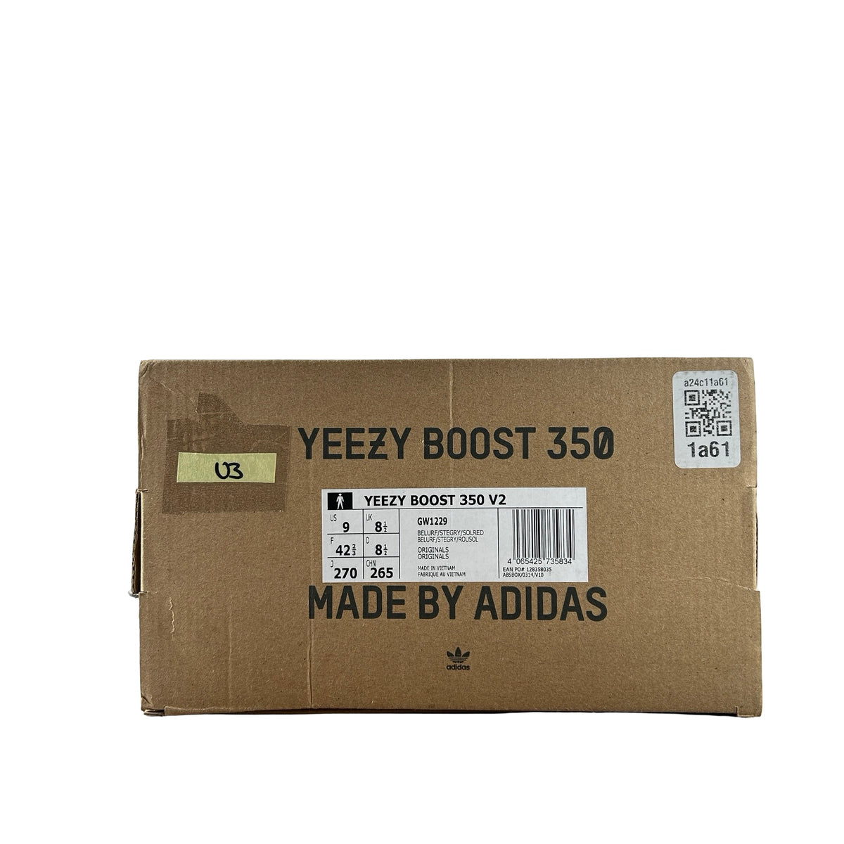 GW1229 Yeezy Boost 350 V2 Beluga Reflective [USED] - 9 M (Used3)