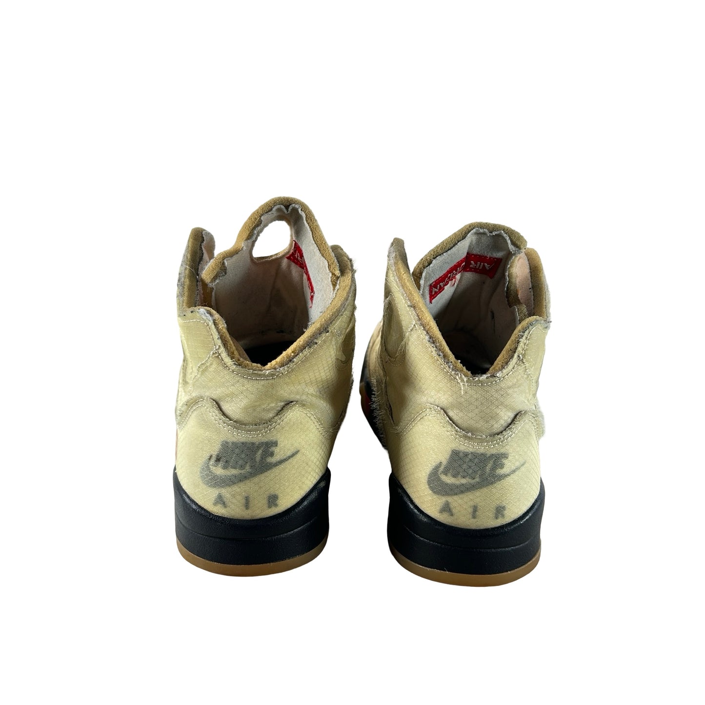 DH8565 100 Jordan 5 Off-White Sail [USED] - 10 M (Used) (No Box)