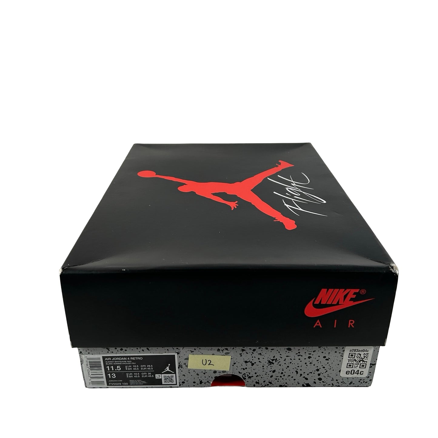 FV5029 100 Jordan 4 Retro White Cement (2025) [USED] - 11.5 M (Used2)