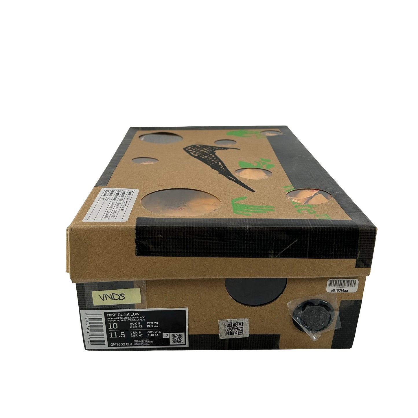 DM1602 001 Nike Dunk Low Off-White Lot 50 [USED] - 10 M (VNDS)