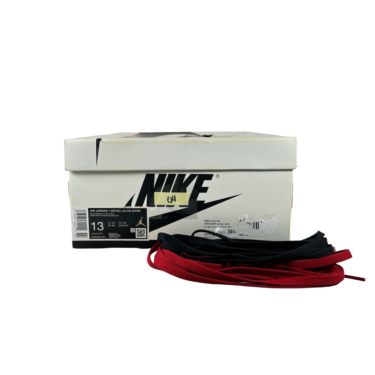IB8958 001 Jordan 1 Retro Low OG Nigel Sylvester Nitro Better With Time [USED] - 13 M (Used4)