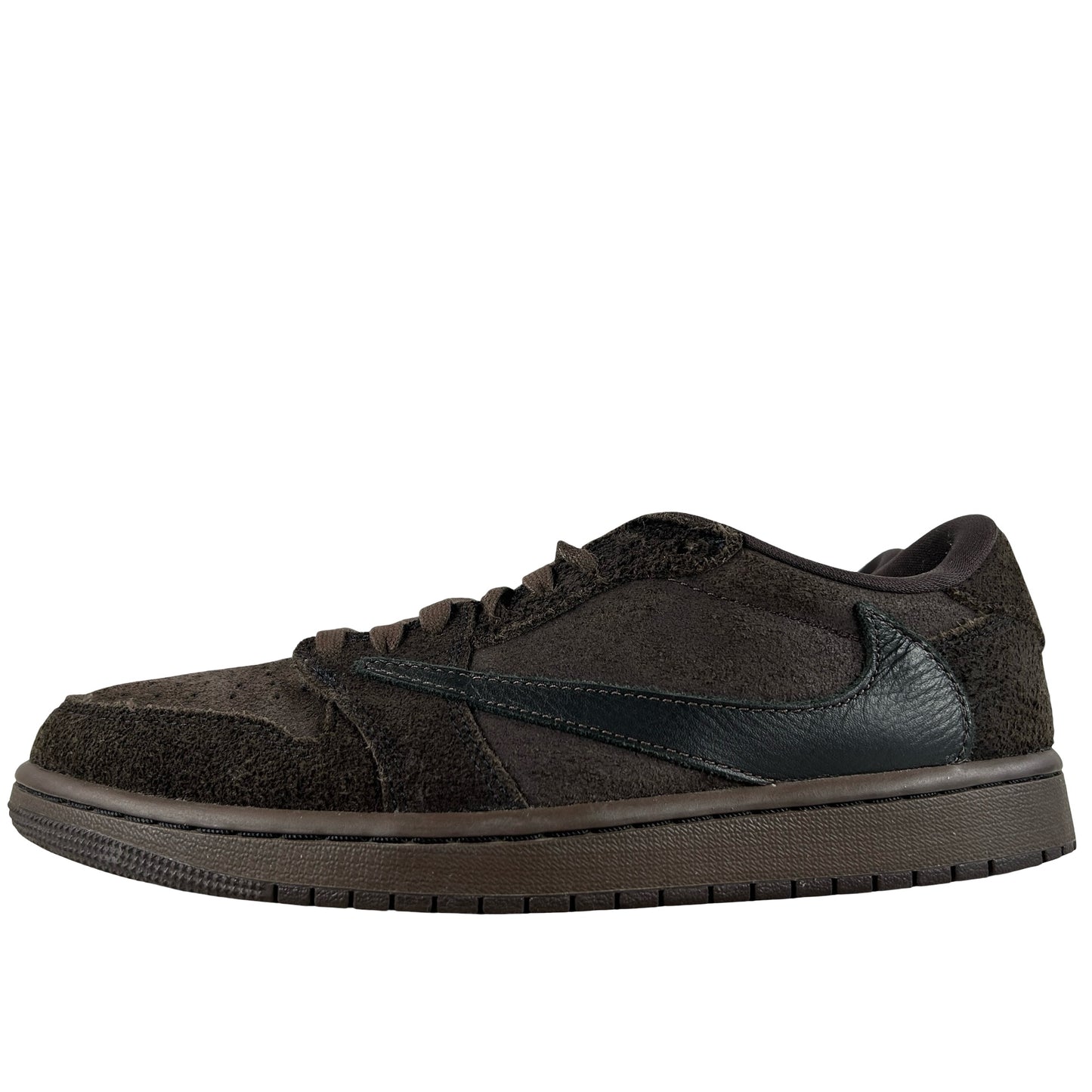 DM7866 202 Jordan 1 Retro Low OG SP Travis Scott Velvet Brown [USED] - 8 M (Used) (No Box)