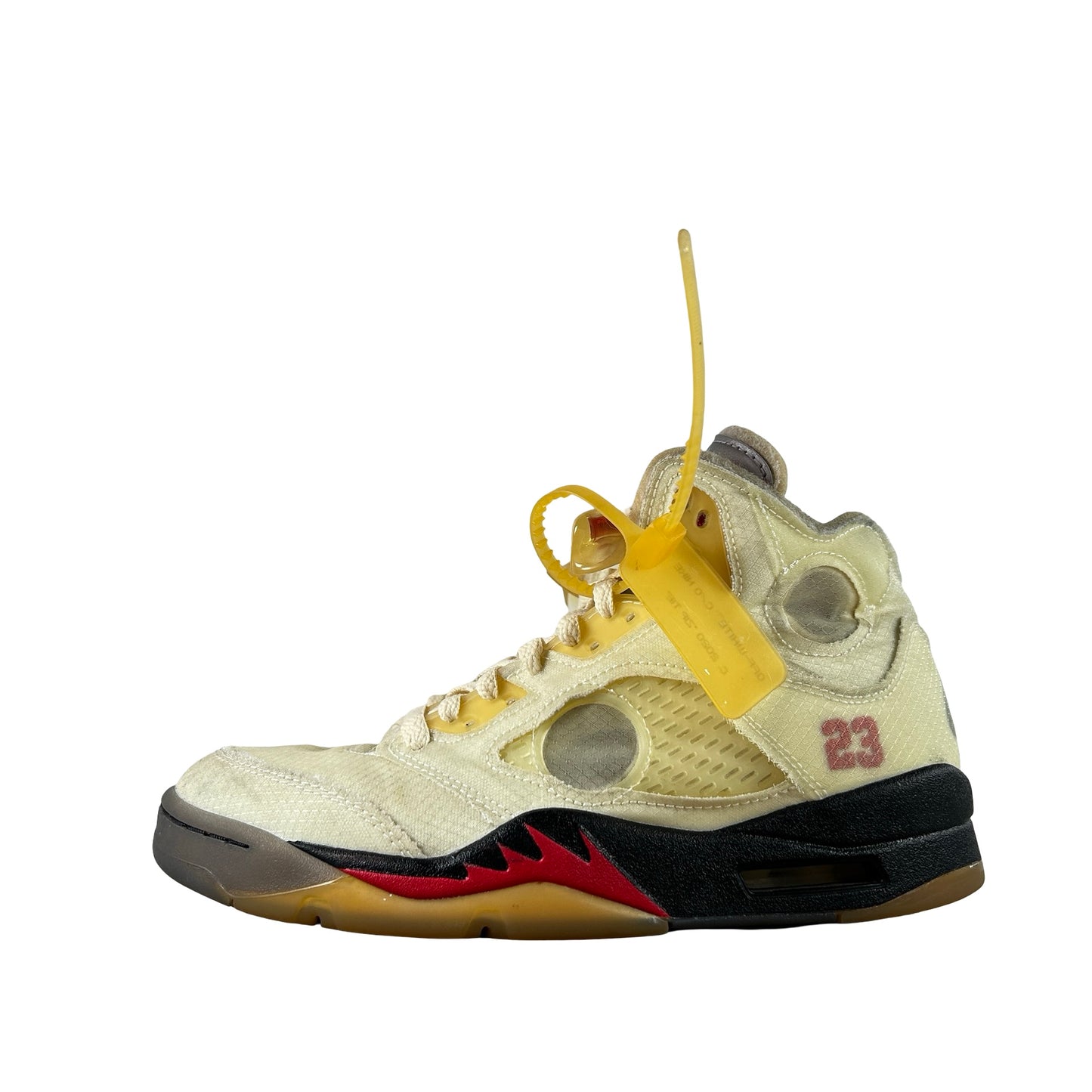 DH8565 100 Jordan 5 Off-White Sail [USED] - 6.5 M (Used2)