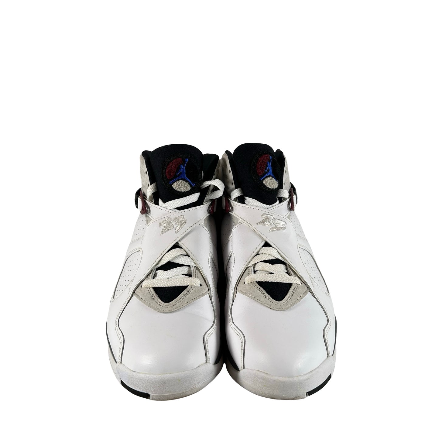 CI1236 104 Wmns Air Jordan 8 Retro White Burgundy [USED] - 11.5 W (Used)