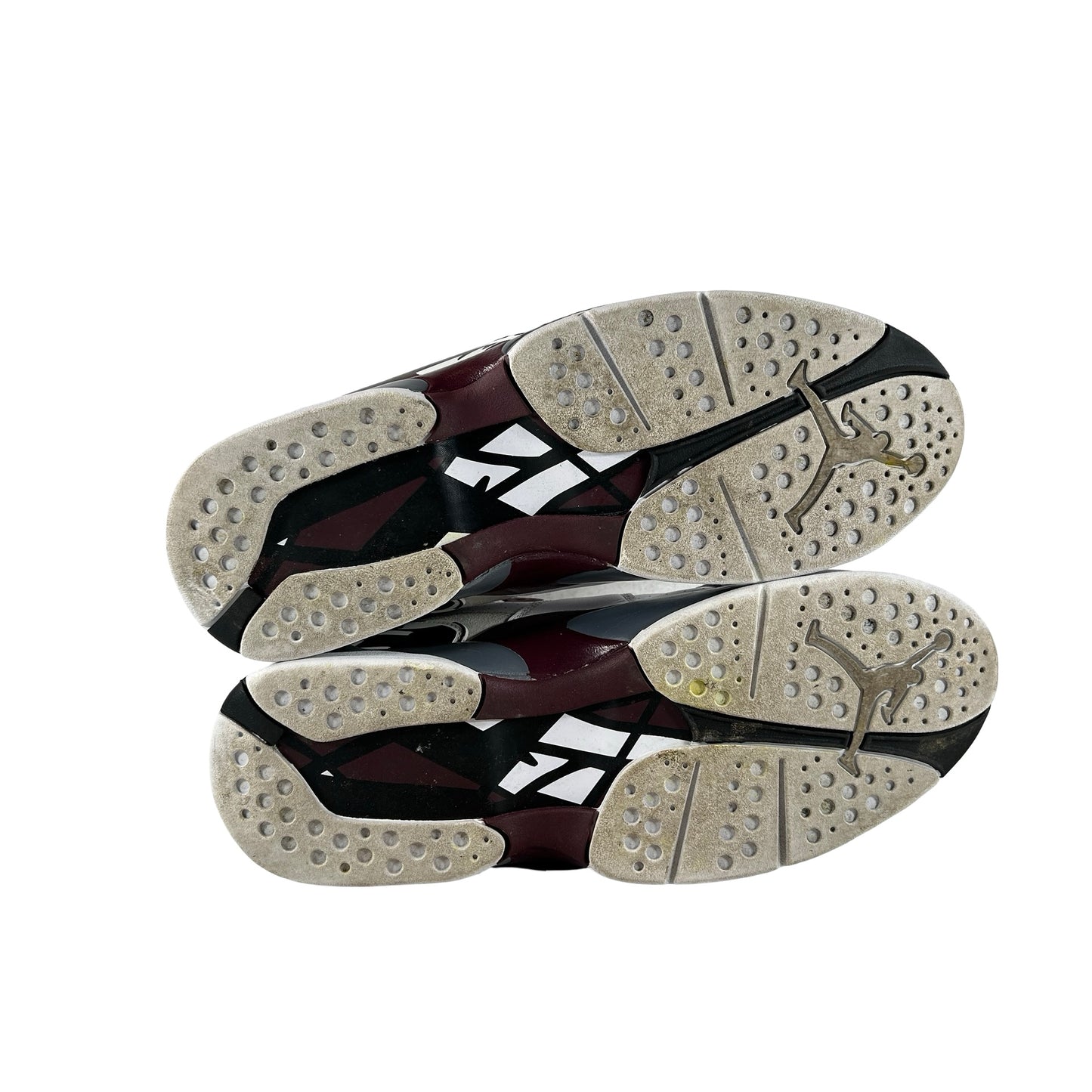 CI1236 104 Wmns Air Jordan 8 Retro White Burgundy [USED] - 11.5 W (Used)