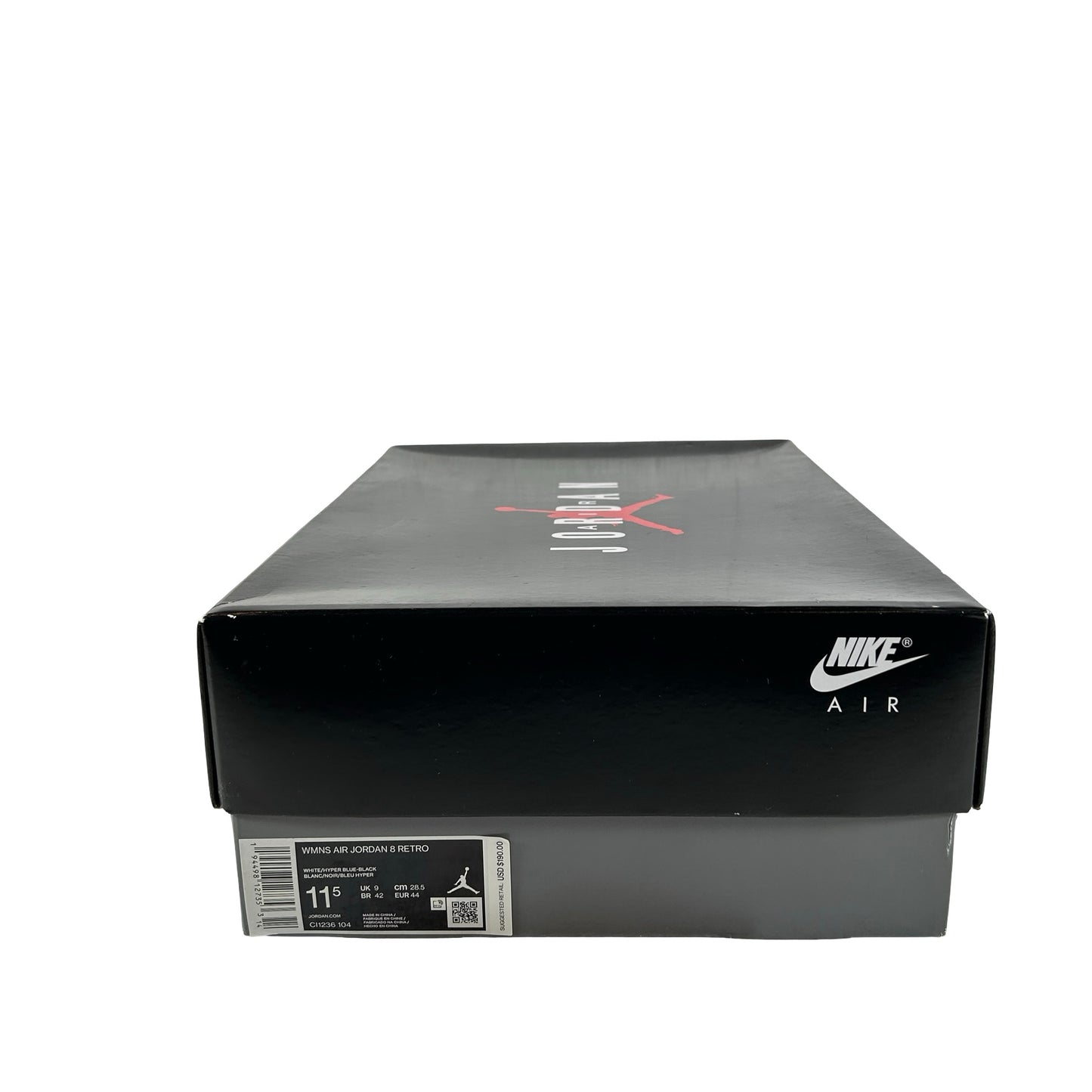 CI1236 104 Wmns Air Jordan 8 Retro White Burgundy [USED] - 11.5 W (Used)