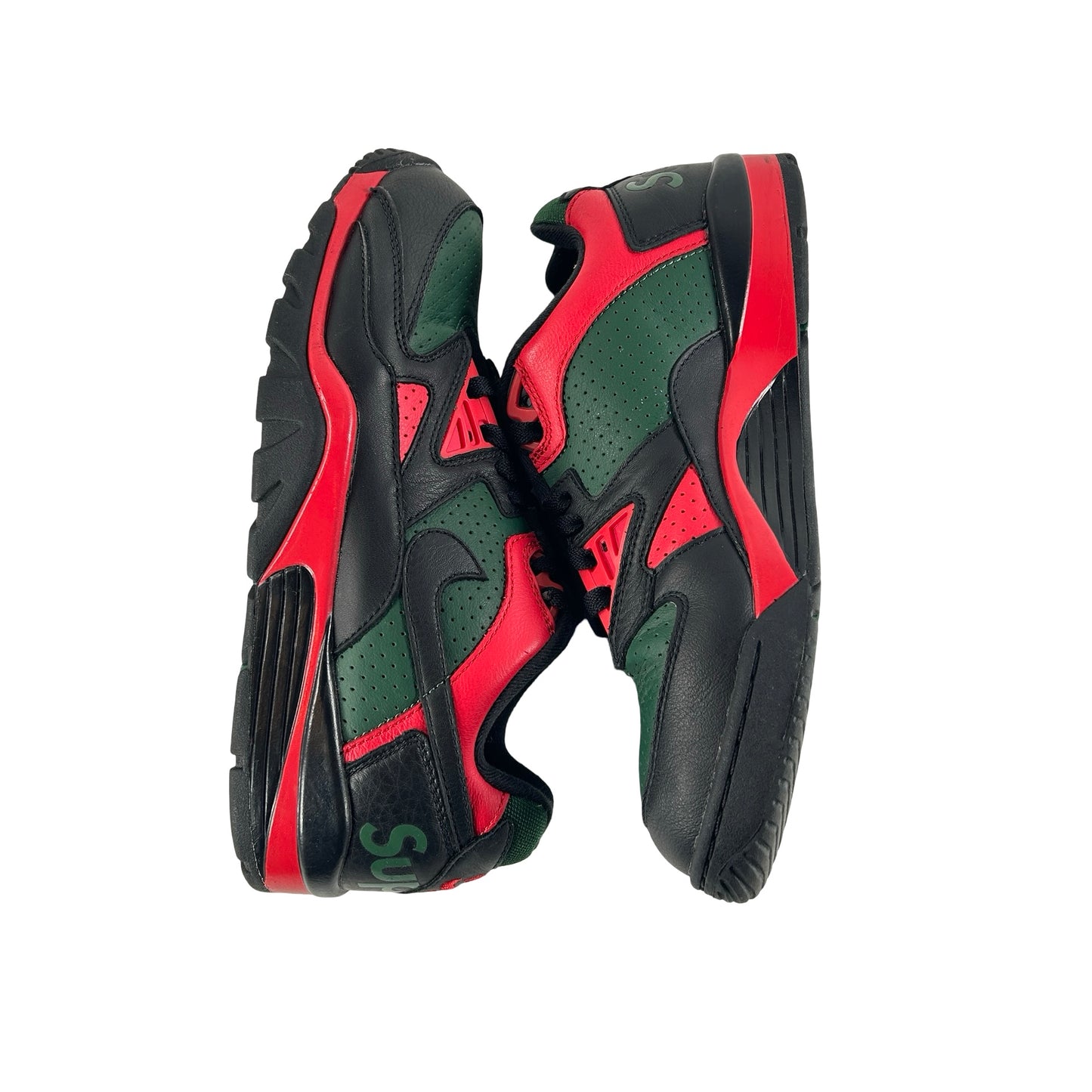 CJ5291 001 Nike Cross Trainer Low Supreme Black Green Red [USED] - 9.5 M (Used) (Replace Box)