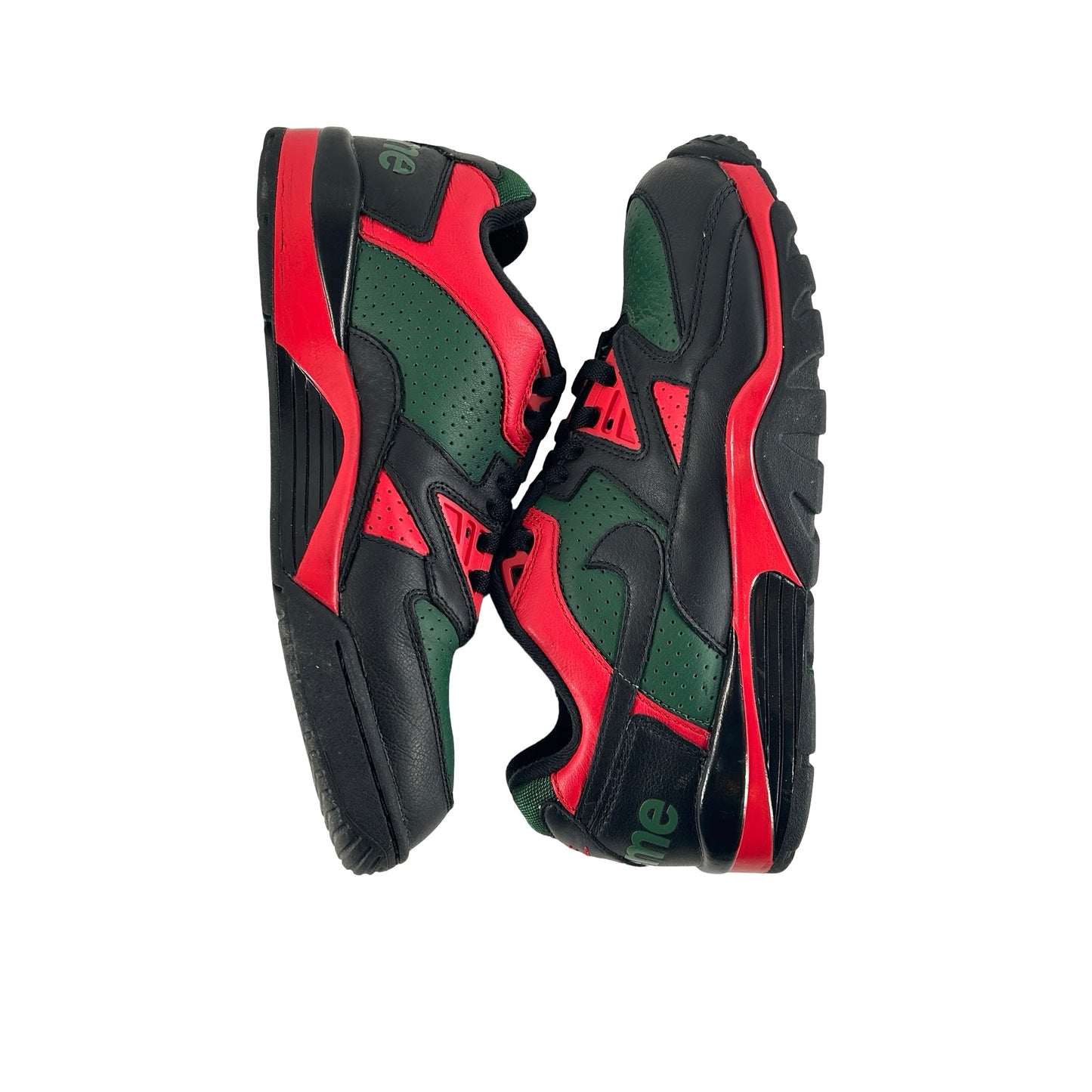 CJ5291 001 Nike Cross Trainer Low Supreme Black Green Red [USED] - 9.5 M (Used) (Replace Box)