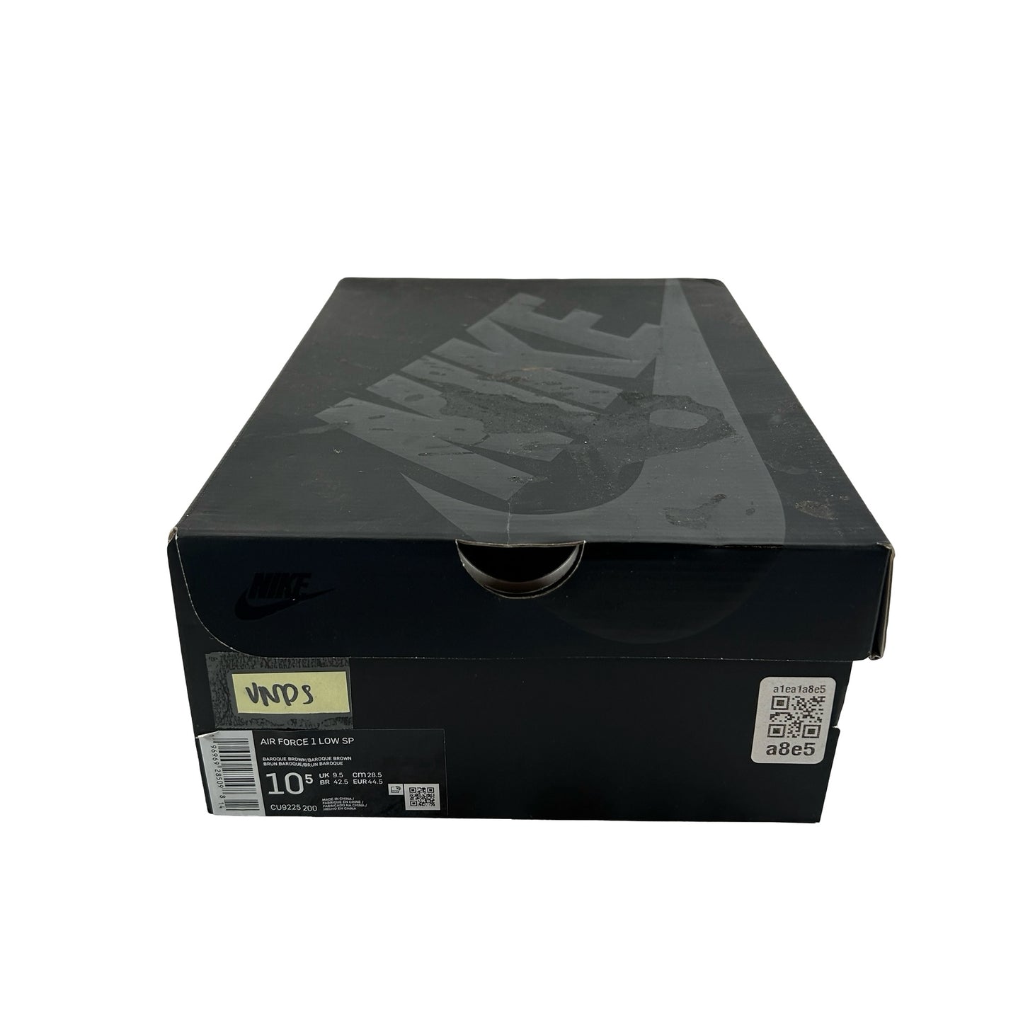 CU9225 200 Nike Air Force 1 Low Supreme Baroque Brown [USED] - 10.5 M (VNDS)