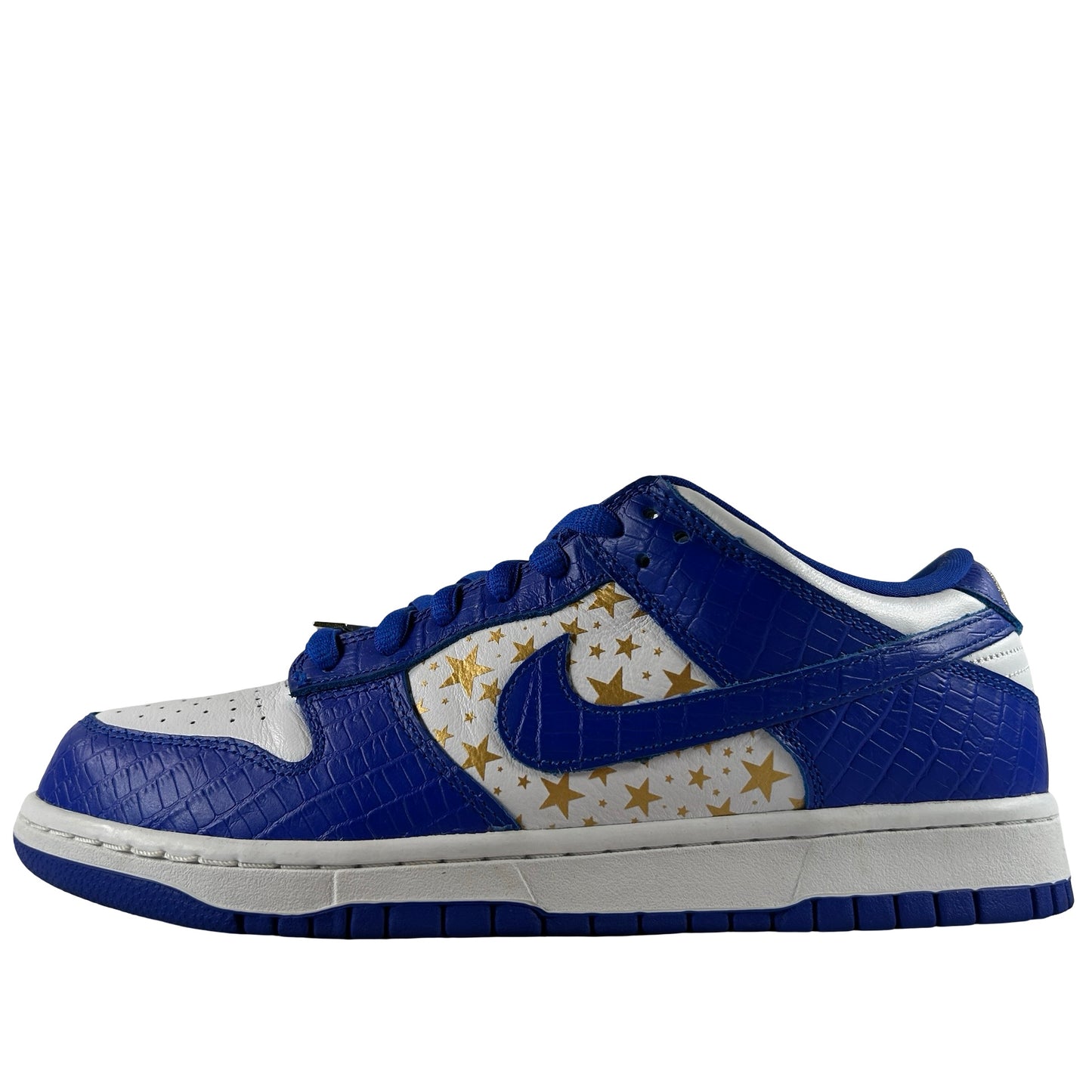 DH3228 100 Nike SB Dunk Low Supreme Stars Hyper Royal (2021) [USED] - 9 M (Used)
